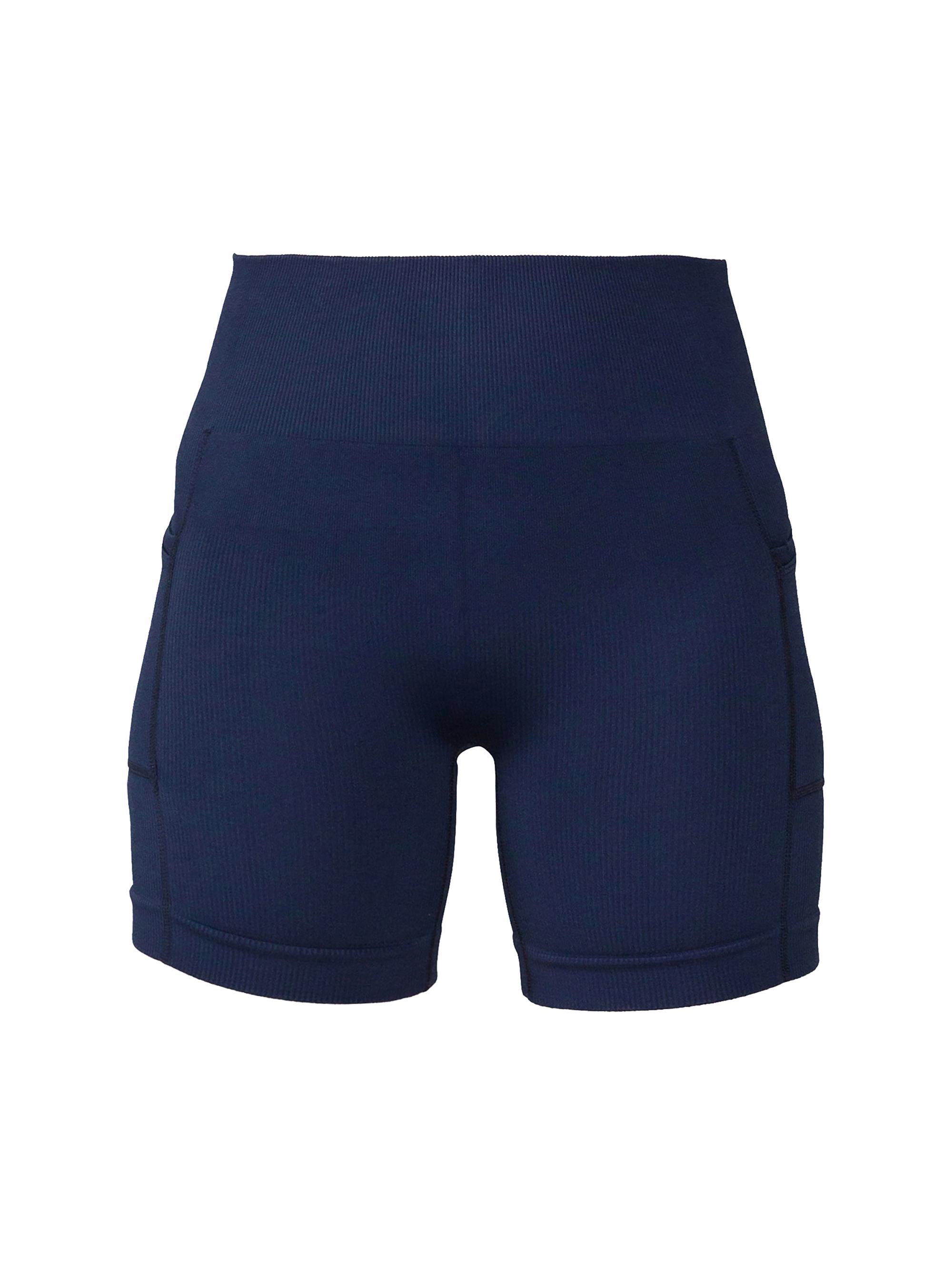 Alala Women's Barre Pocket Shorts - Navy