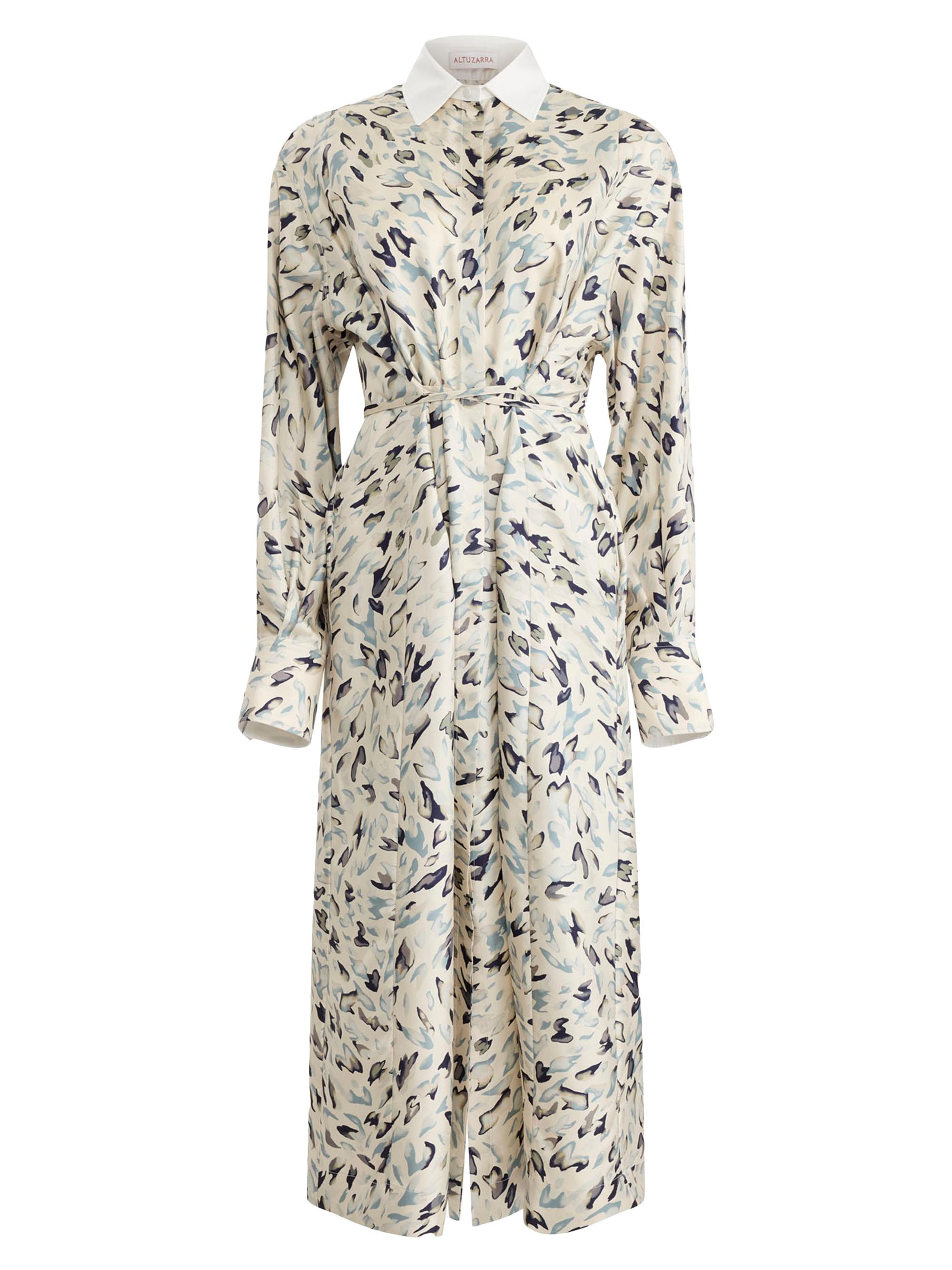 Altuzarra Women's Floyd Animal Print Shirtdress -  Animal