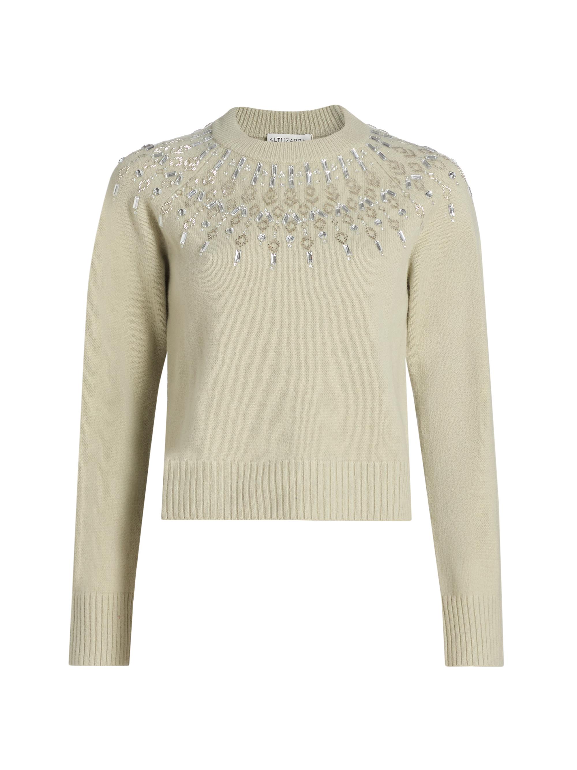 Altuzarra Ness Shoulder Buckle Sweater | Saks Fifth Avenue