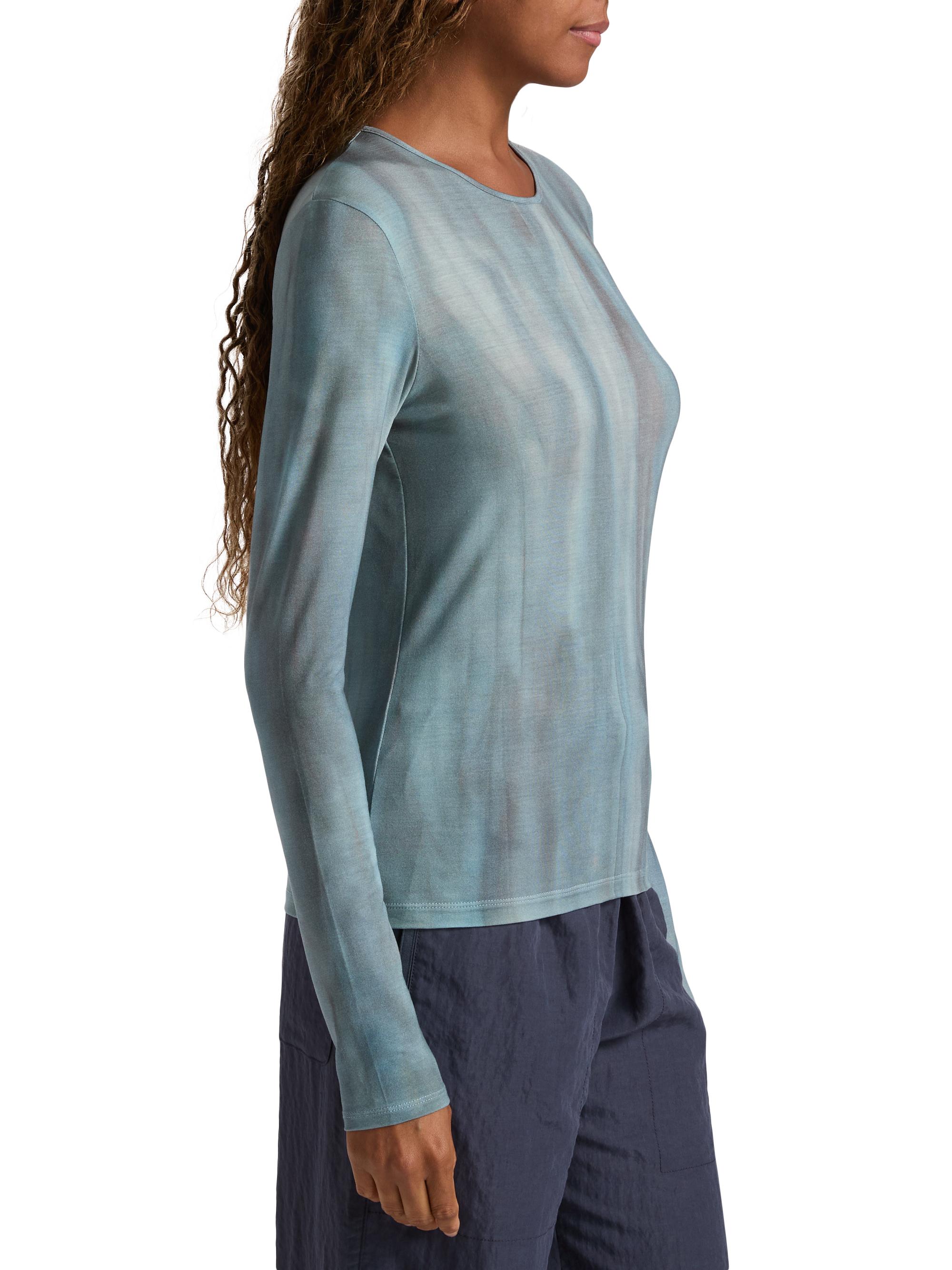 Tie-Dye Pima Cotton-Blend Top