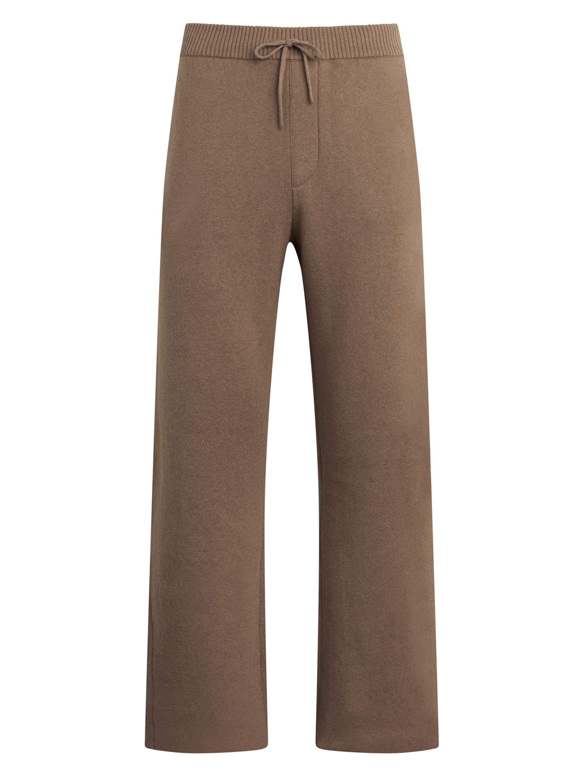 Hudson Jeans Men's Double-Knit Kick Flare Sweatpants - Taupe