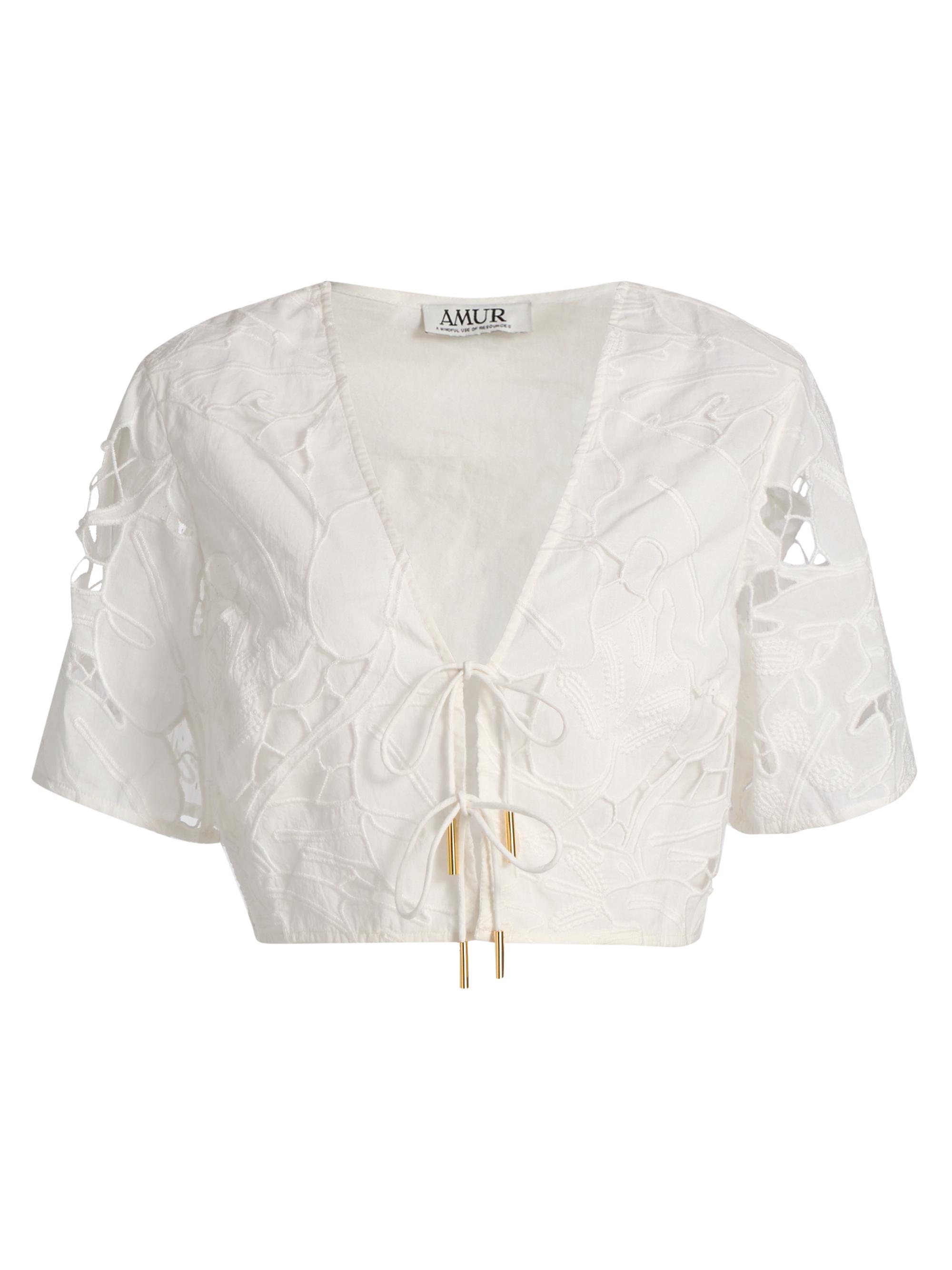 Amur Women's Tani Eyelet Top -