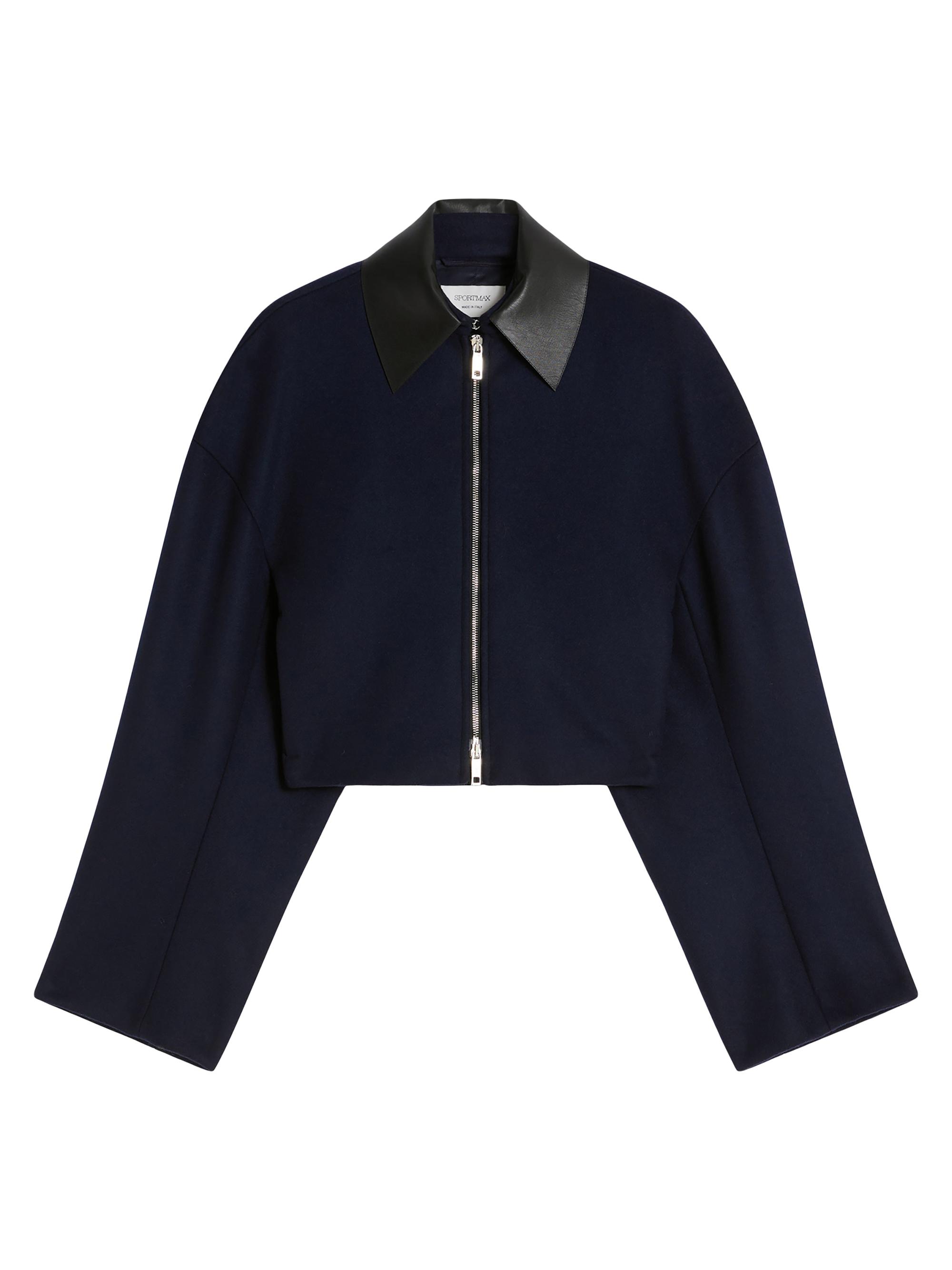 Sportmax Women's Short Wool Jacket - Midnightblue