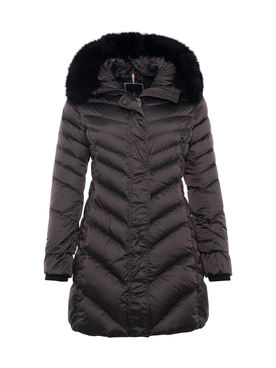 Gorski Apres Ski Jacket with Detachable Toscana Shearling Lamb Hood ...