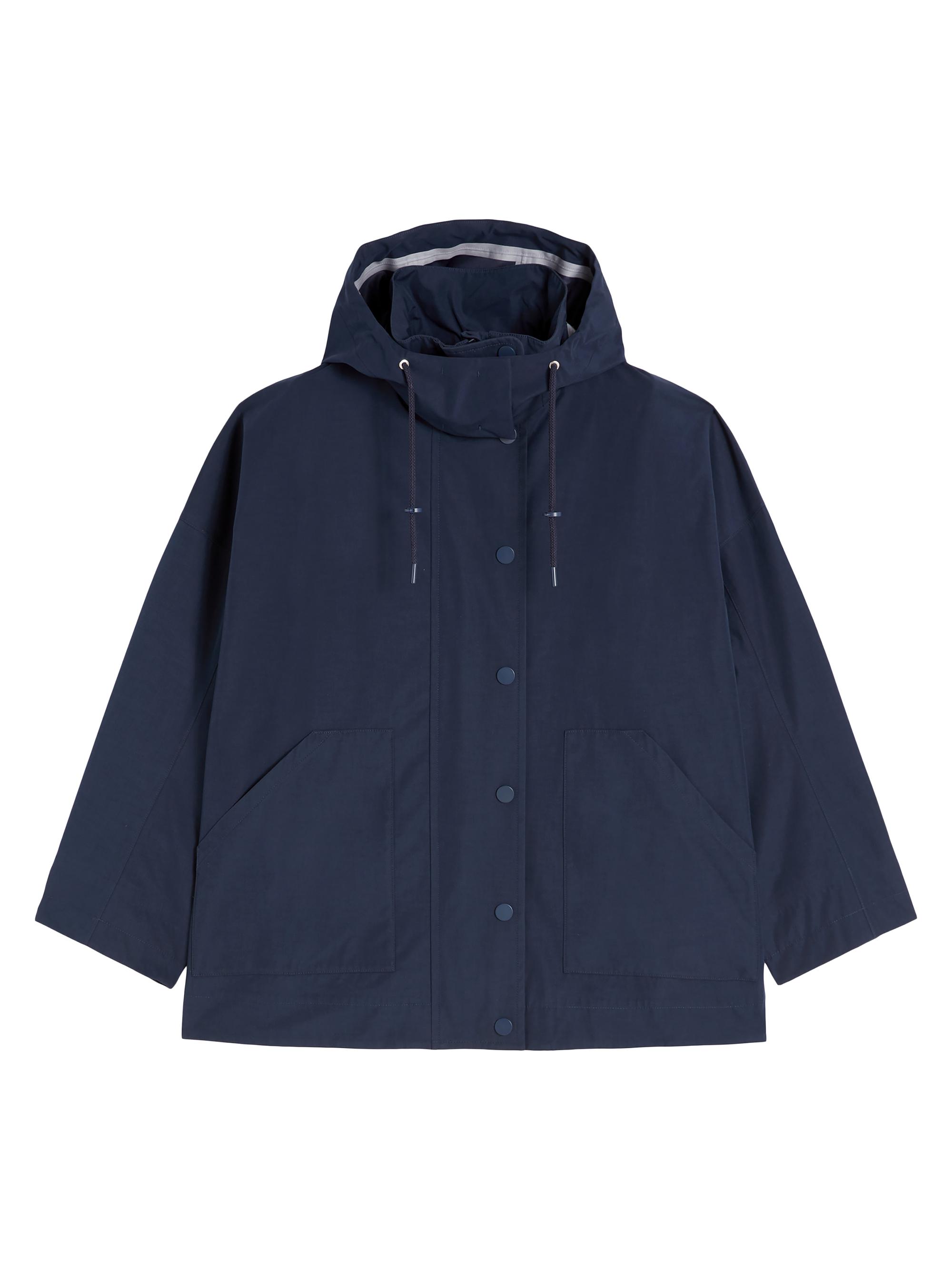 MM Max Mara Women's Water Repellent Gabardine Jacket - Navy