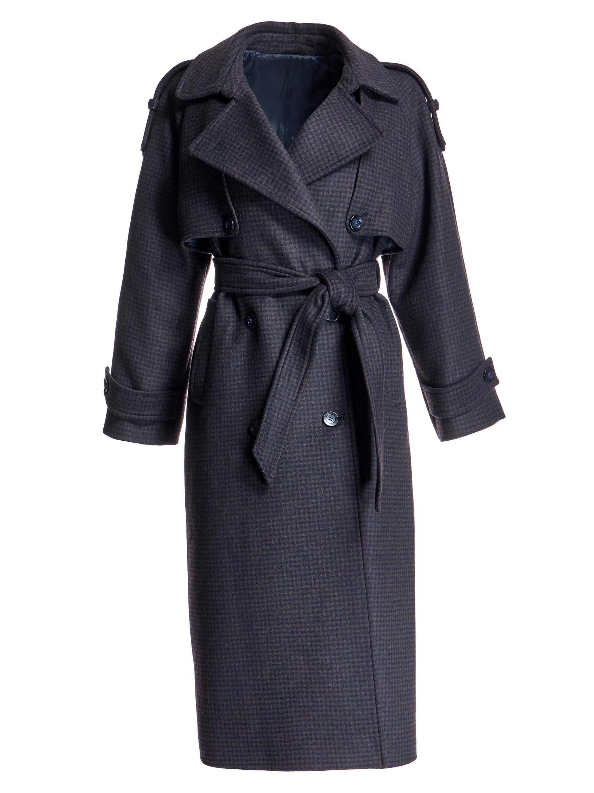 Nili Lotan Isabelle Tweed Belted Trench Coat | Saks Fifth Avenue