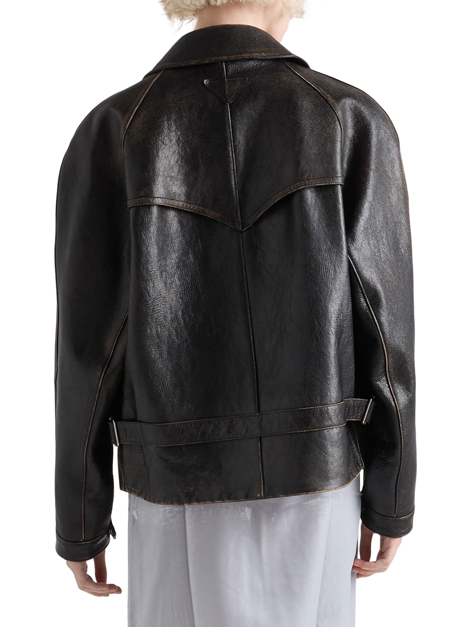 Prada Leather Jacket | Saks Fifth Avenue