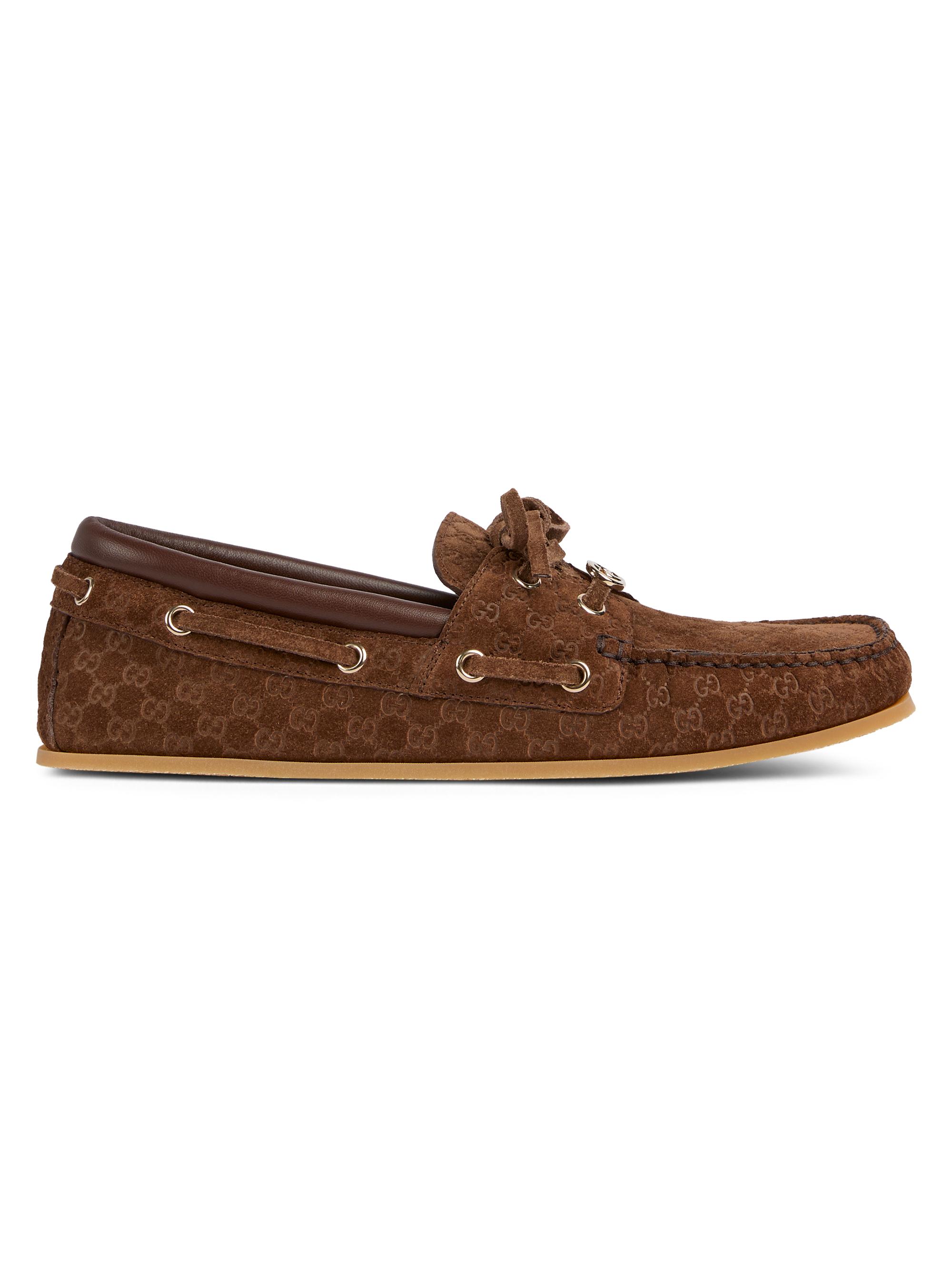 Gucci Jordy Leather Loafers | Saks Fifth Avenue