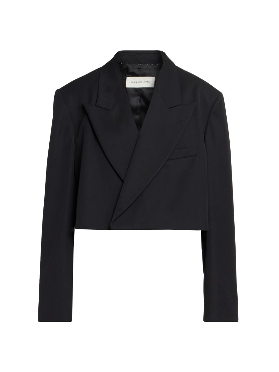 Dries Van Noten Bosea Wool Gabardine Jacket | Saks Fifth Avenue