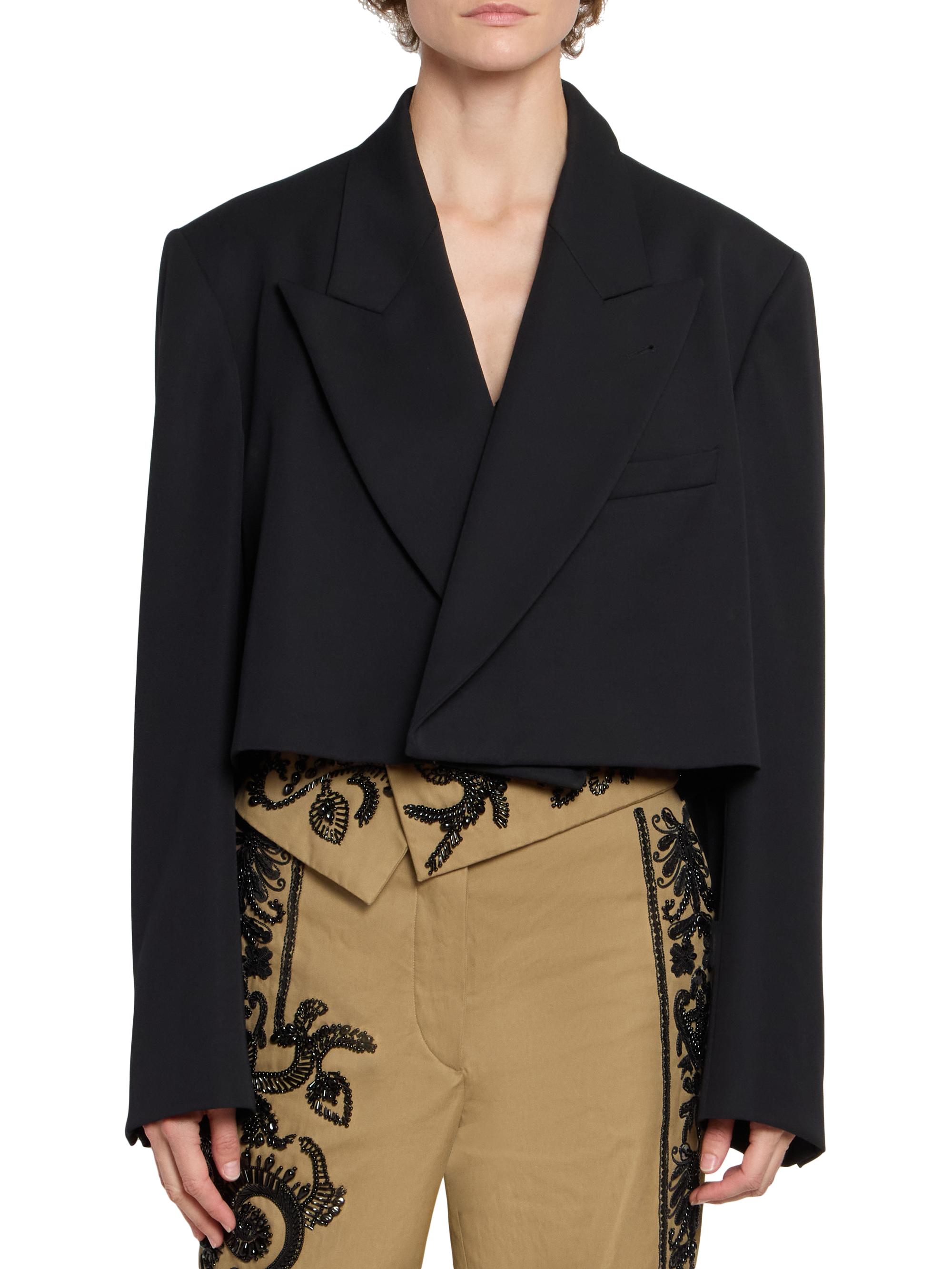Dries Van Noten Bosea Wool Gabardine Jacket | Saks Fifth Avenue