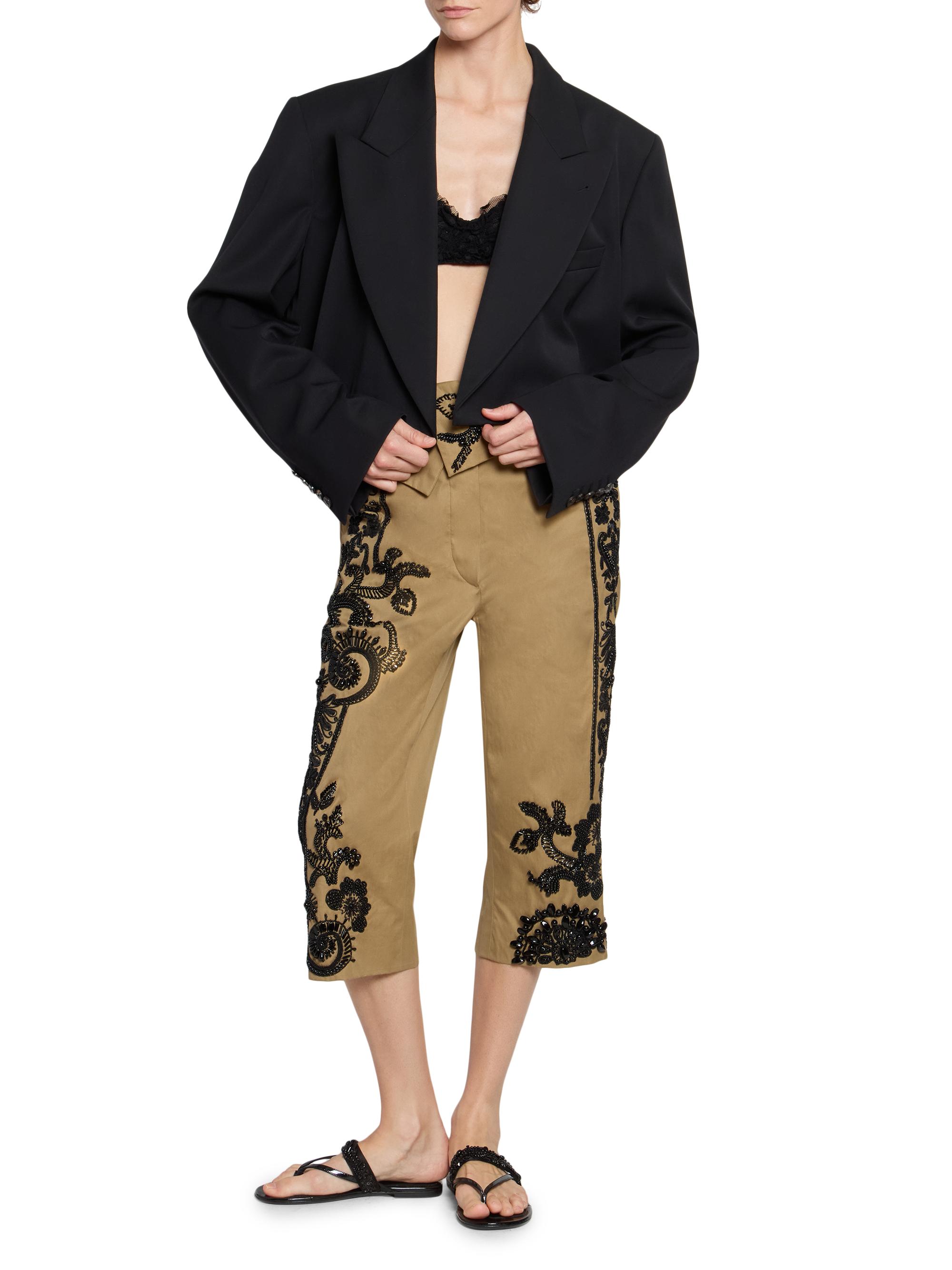 Dries Van Noten Bosea Wool Gabardine Jacket | Saks Fifth Avenue