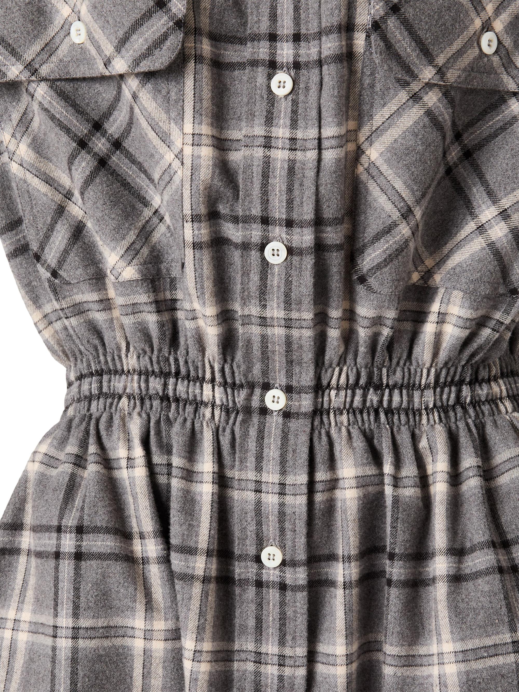 Miu Miu Flannel Mini Dress | Saks Fifth Avenue