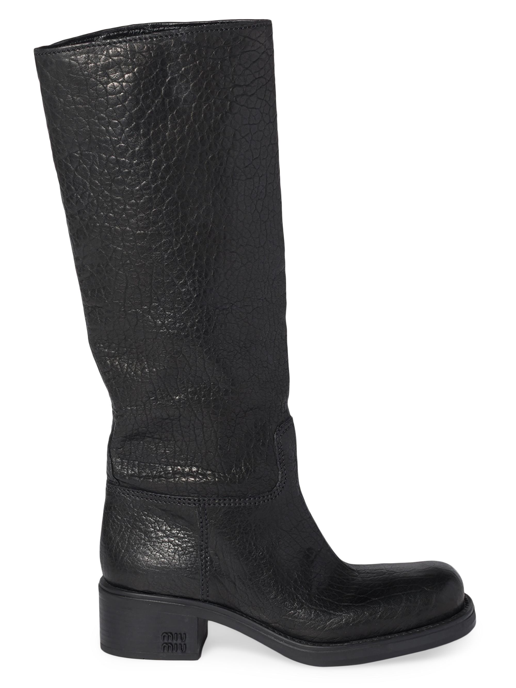靴 MIU MIU Leather boots 37 0400026031918_BLACK?wid=600&