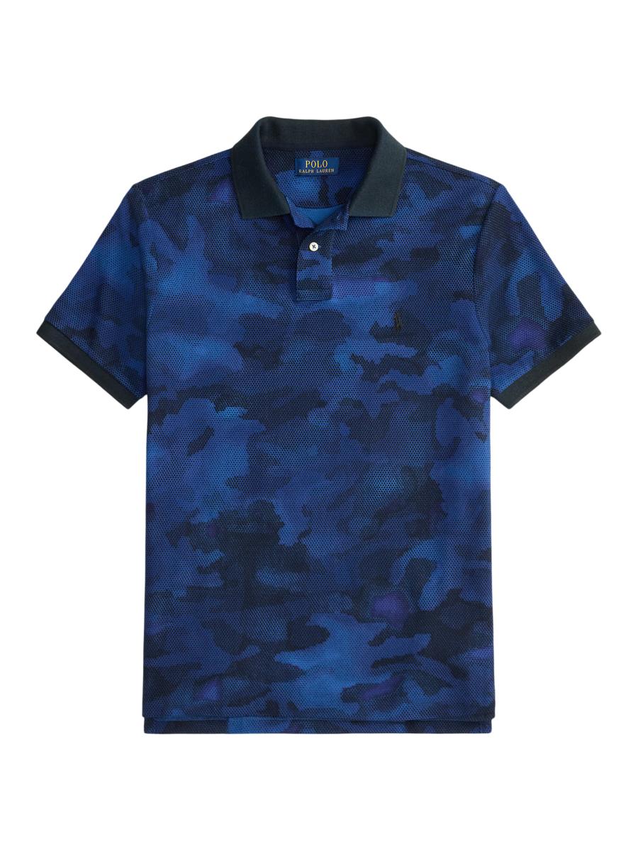 トップス polo ralph lauren camo polo shirt Palm-Camo Mesh Polo Shirt