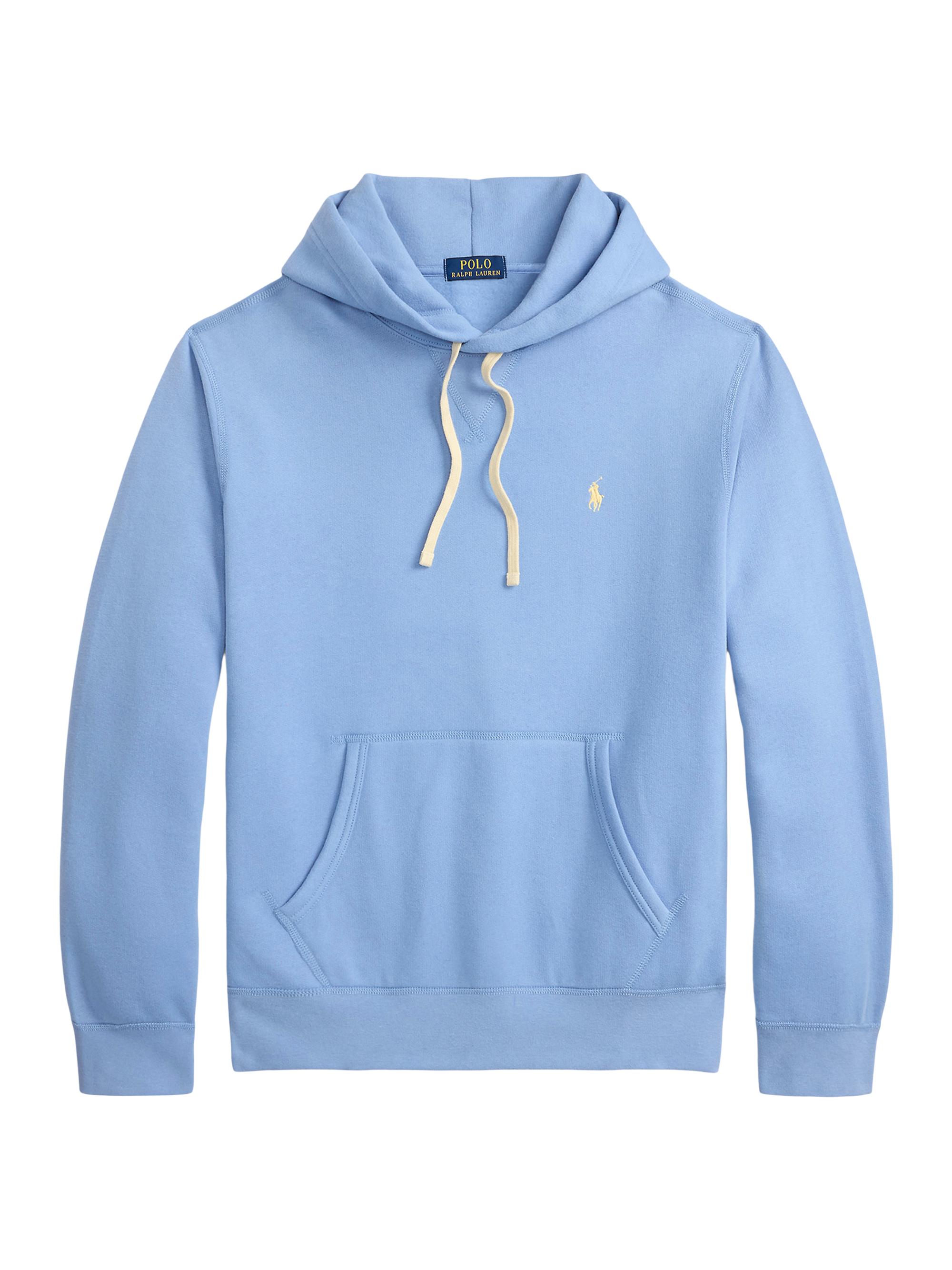 Polo Ralph Lauren Men's Cotton-Blend Fleece Hoodie - Bristol Blue