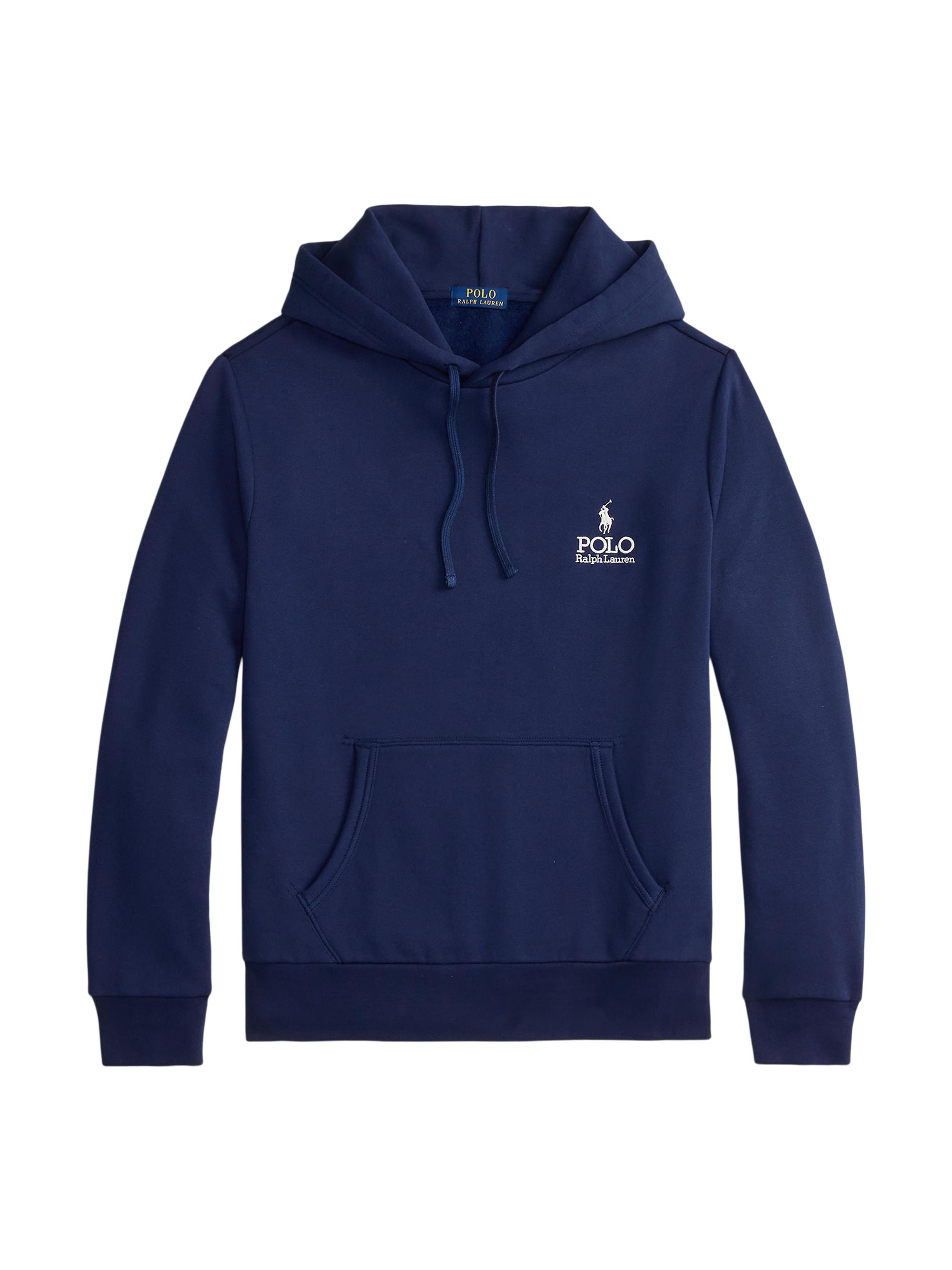 Ralph Lauren ネイビー パーカー Polo Ralph Lauren RL Fleece Hoodie | Saks Fifth Avenue