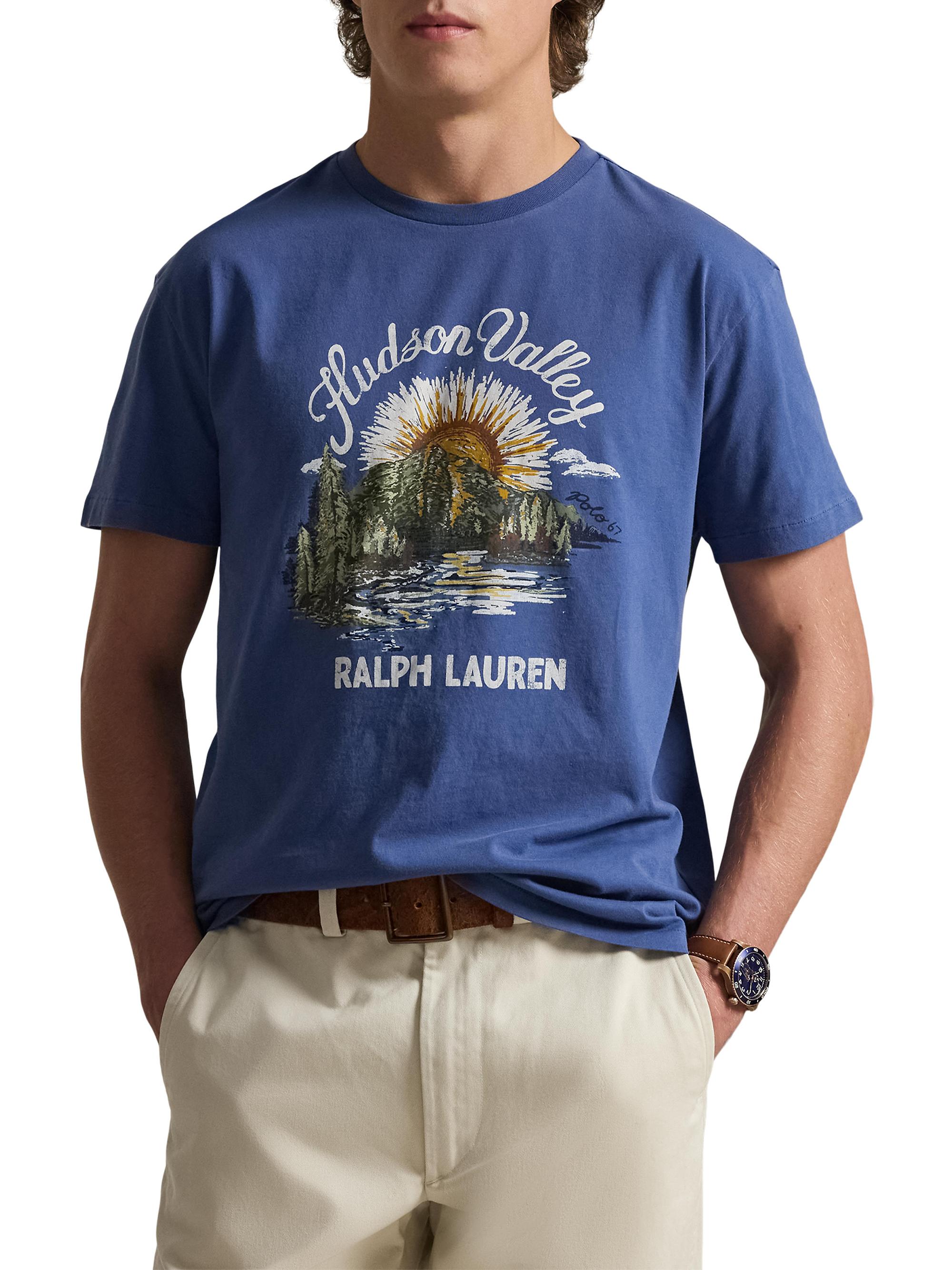 Polo Ralph Lauren Hudson Valley Crewneck T-Shirt | Saks Fifth Avenue