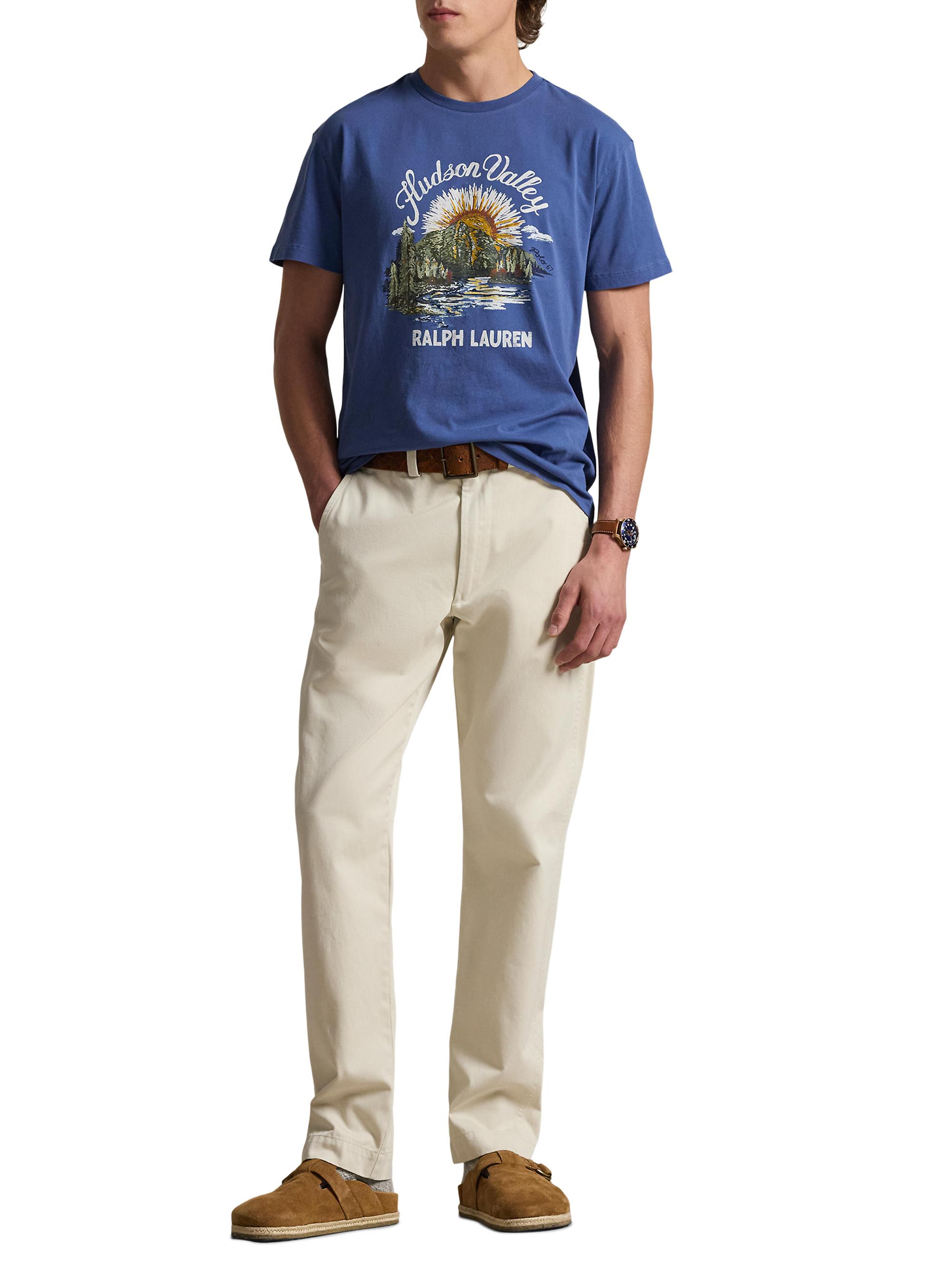 Woodblock avirex Tシャツ チノパン ralph lauren Polo Ralph Lauren Hudson Valley Crewneck T-Shirt | Saks Fifth Avenue