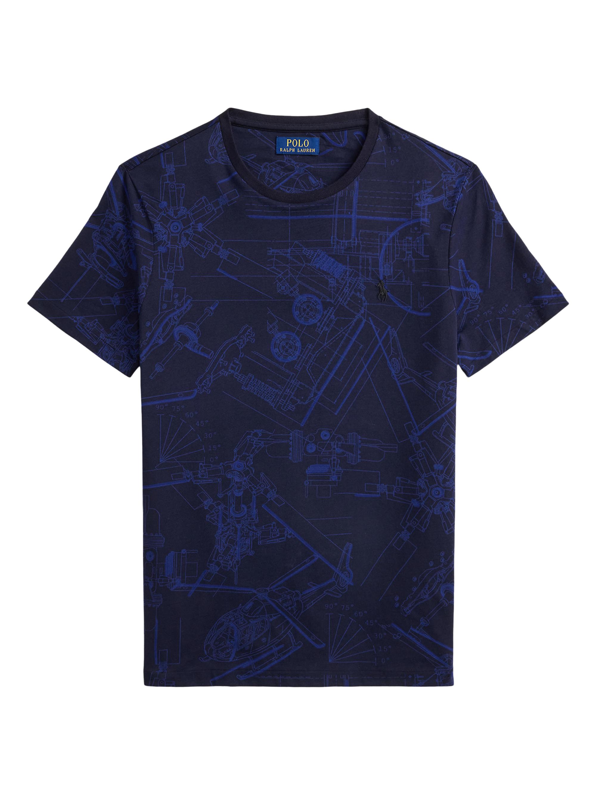 Polo Ralph Lauren Men's Schematic Cotton Crewneck T-Shirt - Schematic Camo