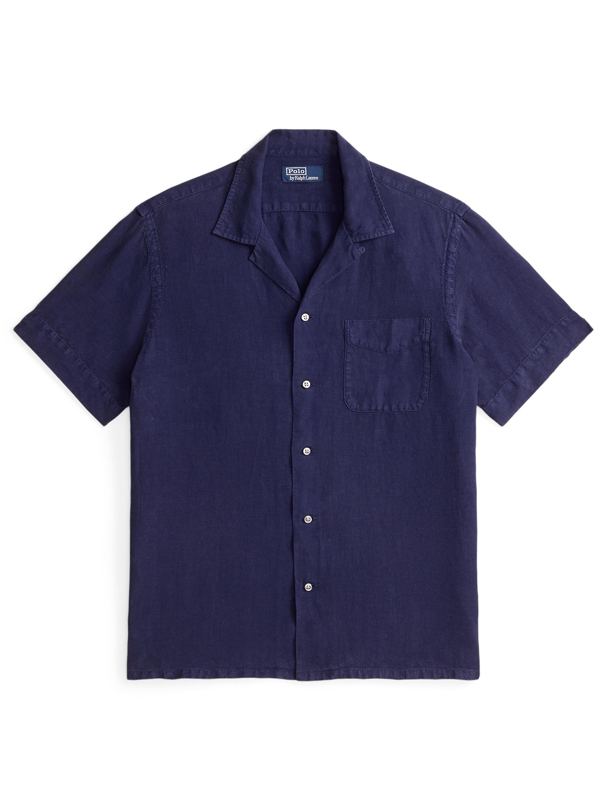 Ralph Lauren Purple Label Riviera Terry Camp Shirt | Saks Fifth Avenue