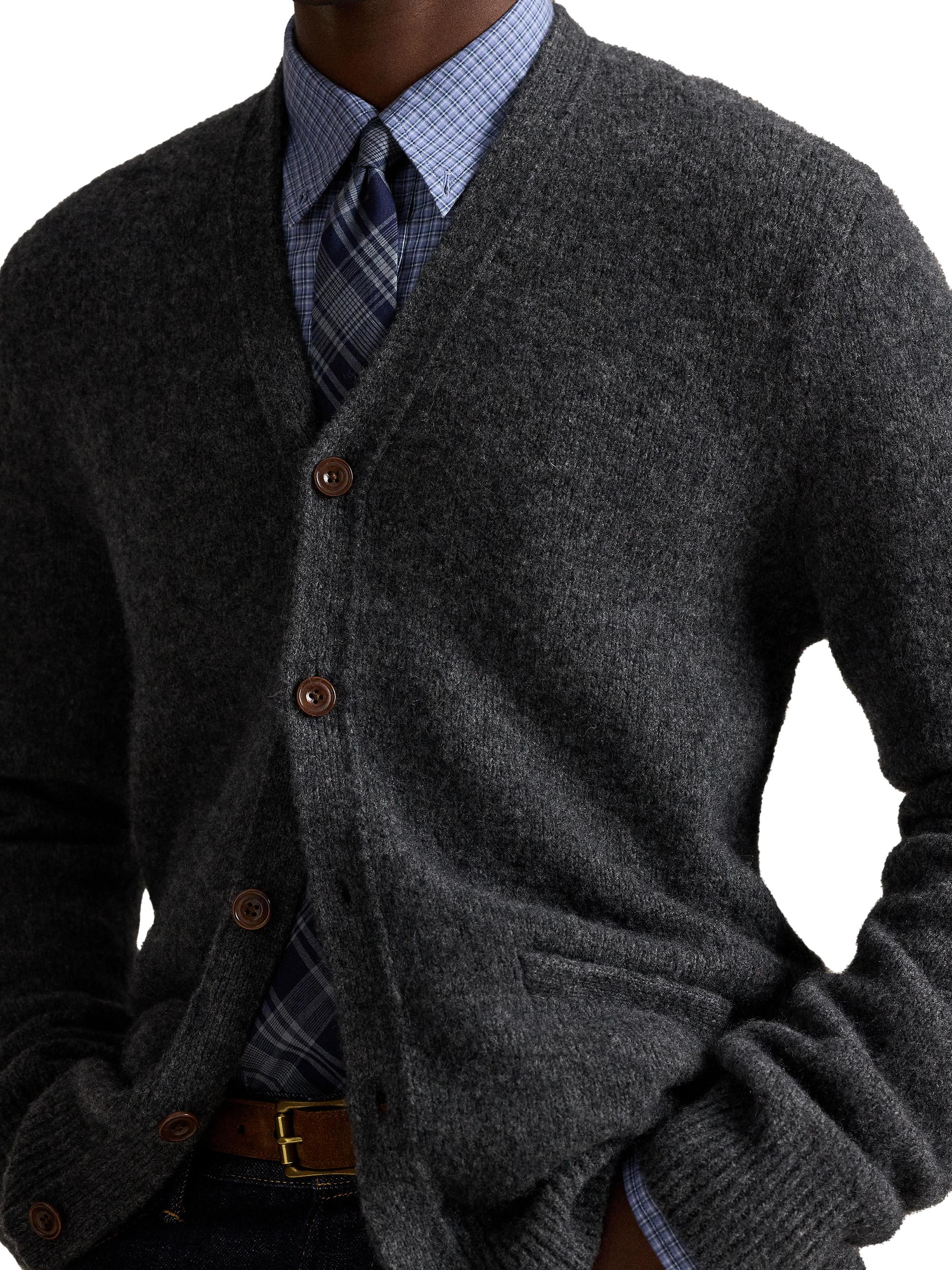 Polo Ralph Lauren Wool-Alpaca-Blend Cardigan | Saks Fifth Avenue