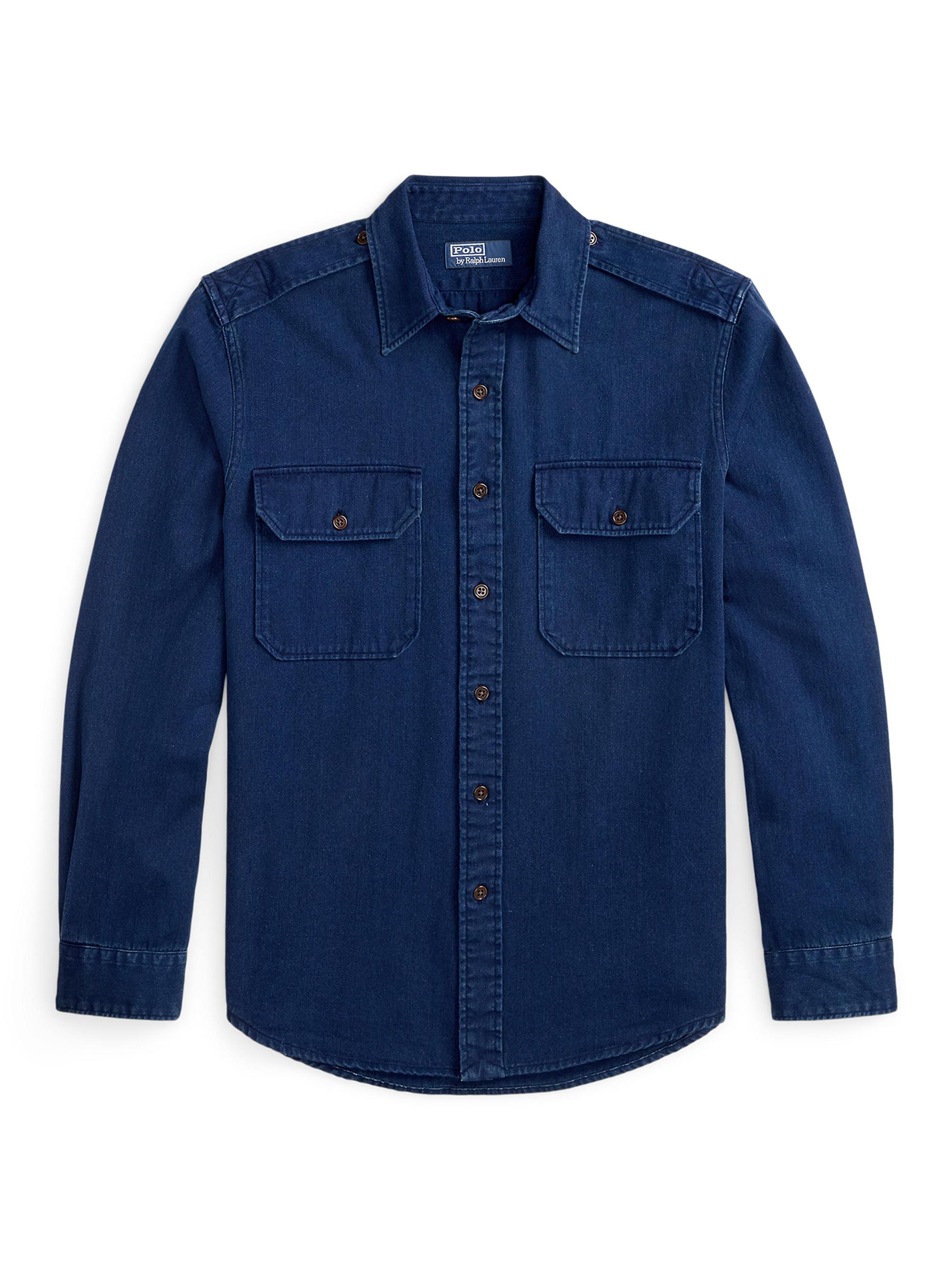 POLO Ralph by Ralph Lauren デニムシャツ　Mサイズ Polo Ralph Lauren Classic-Fit Denim Shirt | Saks Fifth Avenue