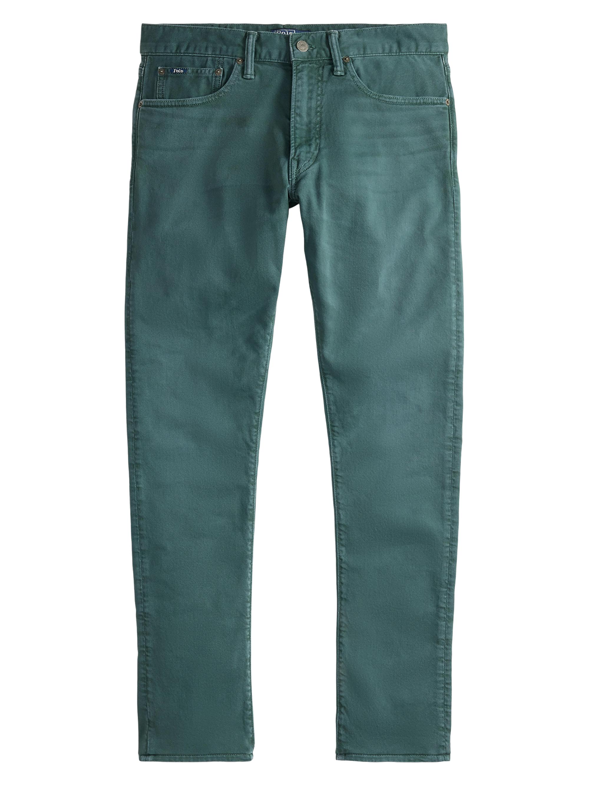 Polo Ralph Lauren Men's Sullivan Slim-Fit Straight-Leg Jeans - Hillstone Charter Green