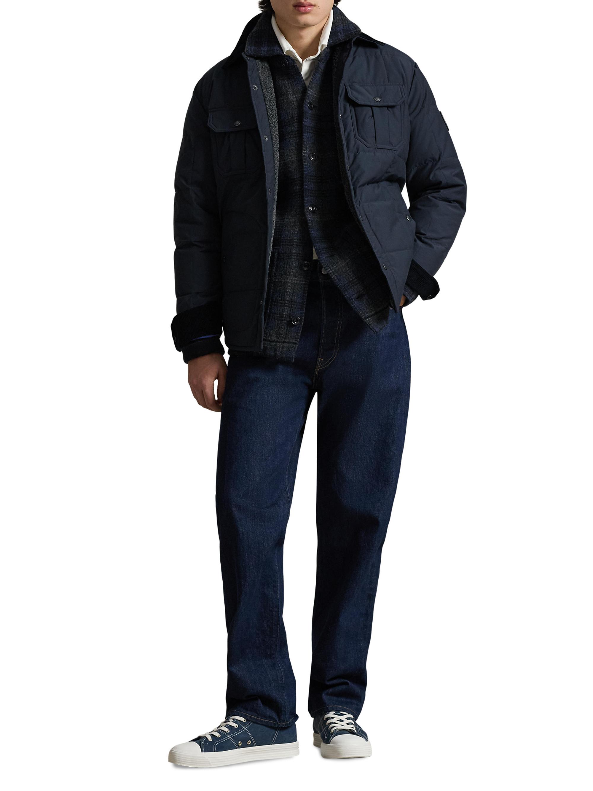 Polo Ralph Lauren Ripstop High-Pile Shirt Jacket | Saks Fifth Avenue