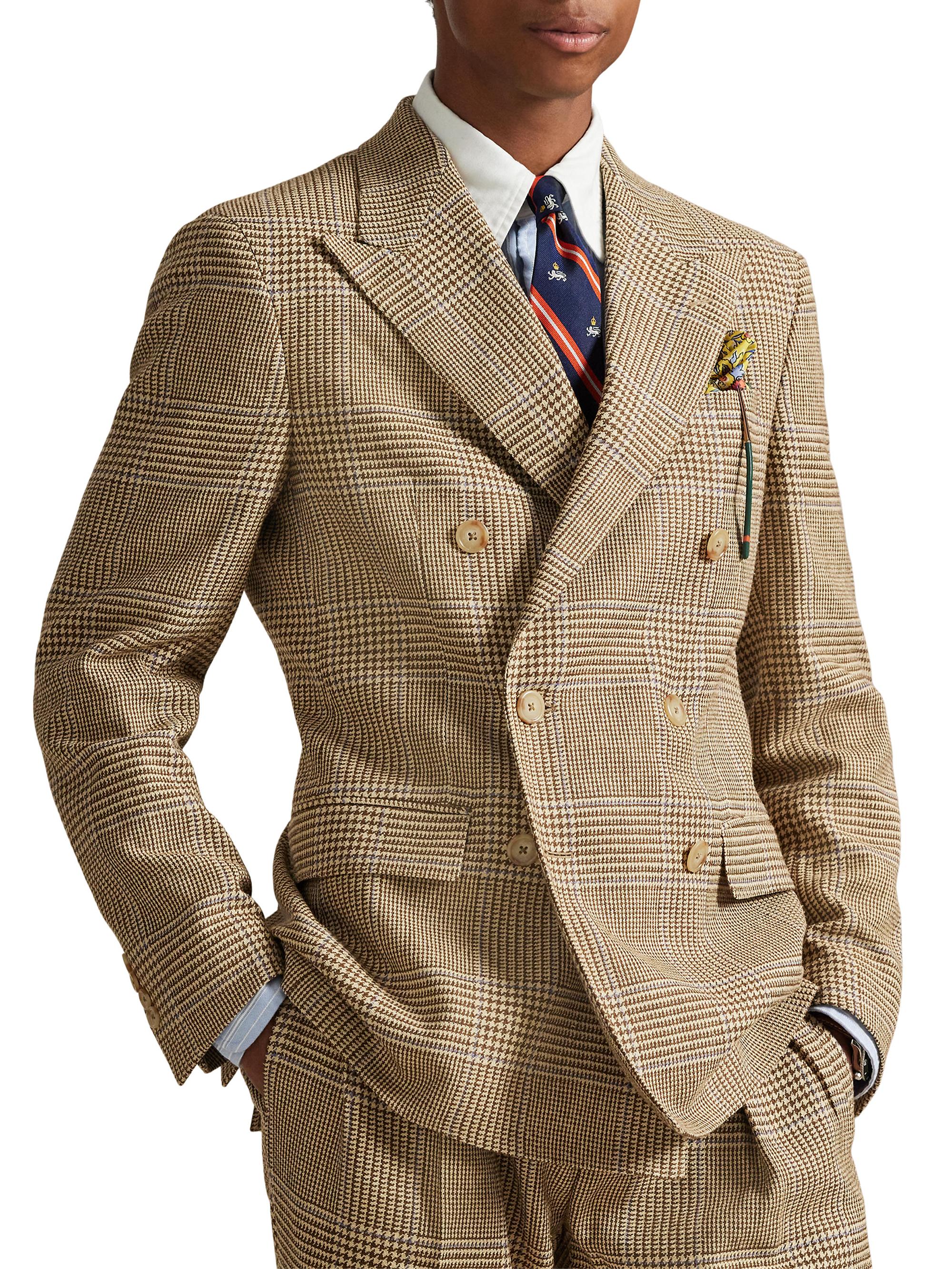 Polo Ralph Lauren Glen Check Silk-Blend Sport Coat | Saks Fifth Avenue