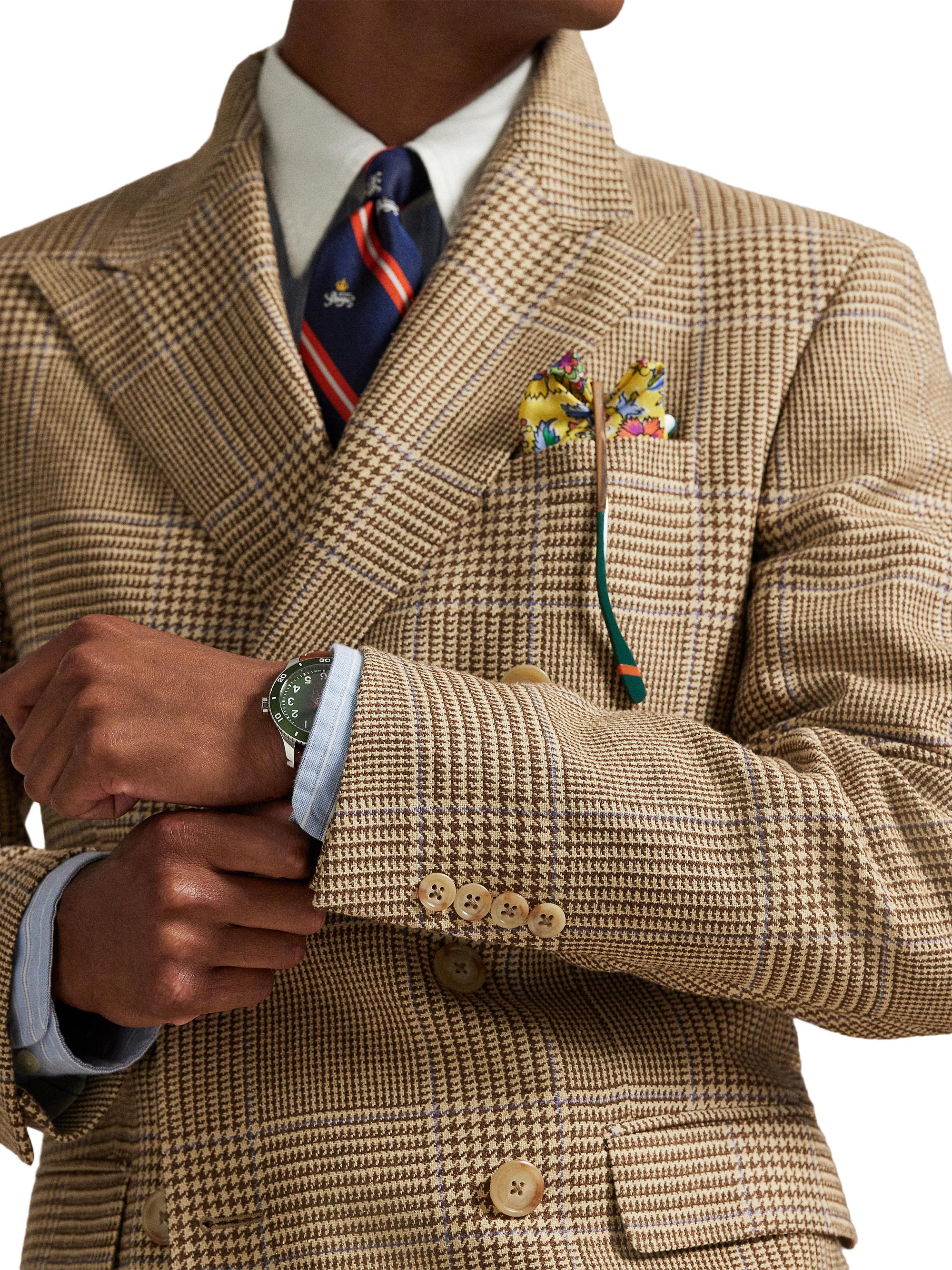 Polo Ralph Lauren Glen Check Silk-Blend Sport Coat | Saks Fifth Avenue