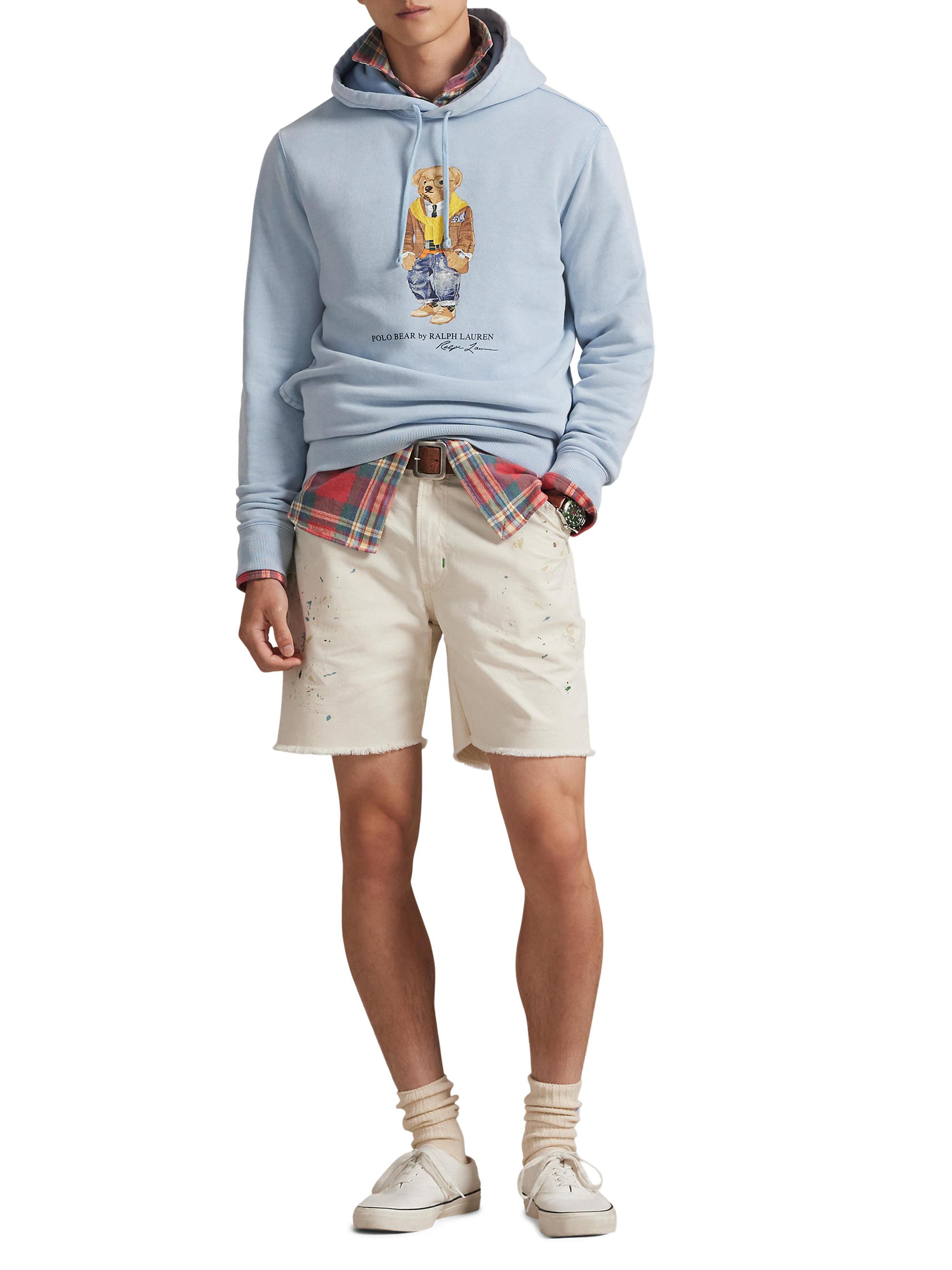 Polo Ralph Lauren Men's Polo Bear Fleece Hoodie - Southport Blue Heritage Bear | Thumbnail 2
