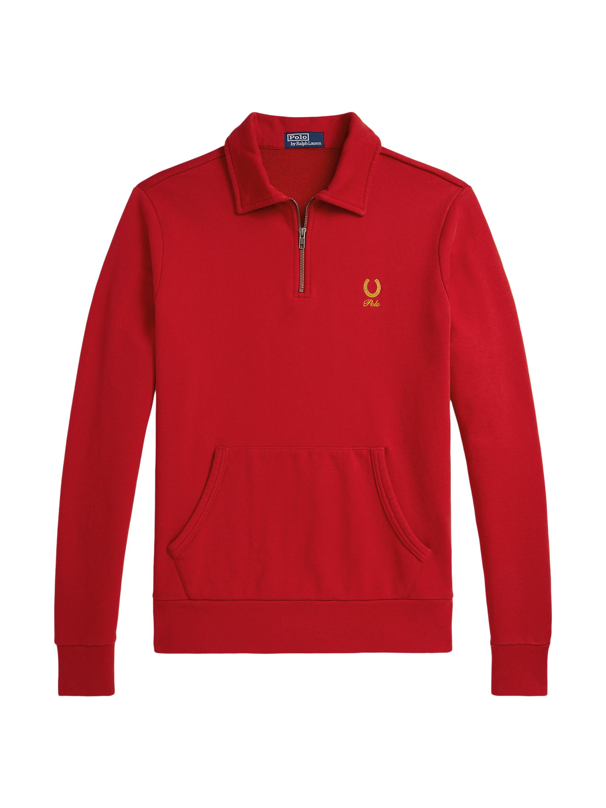 Polo Ralph Lauren Double-Knit Quarter-Zip Pullover | Saks Fifth Avenue