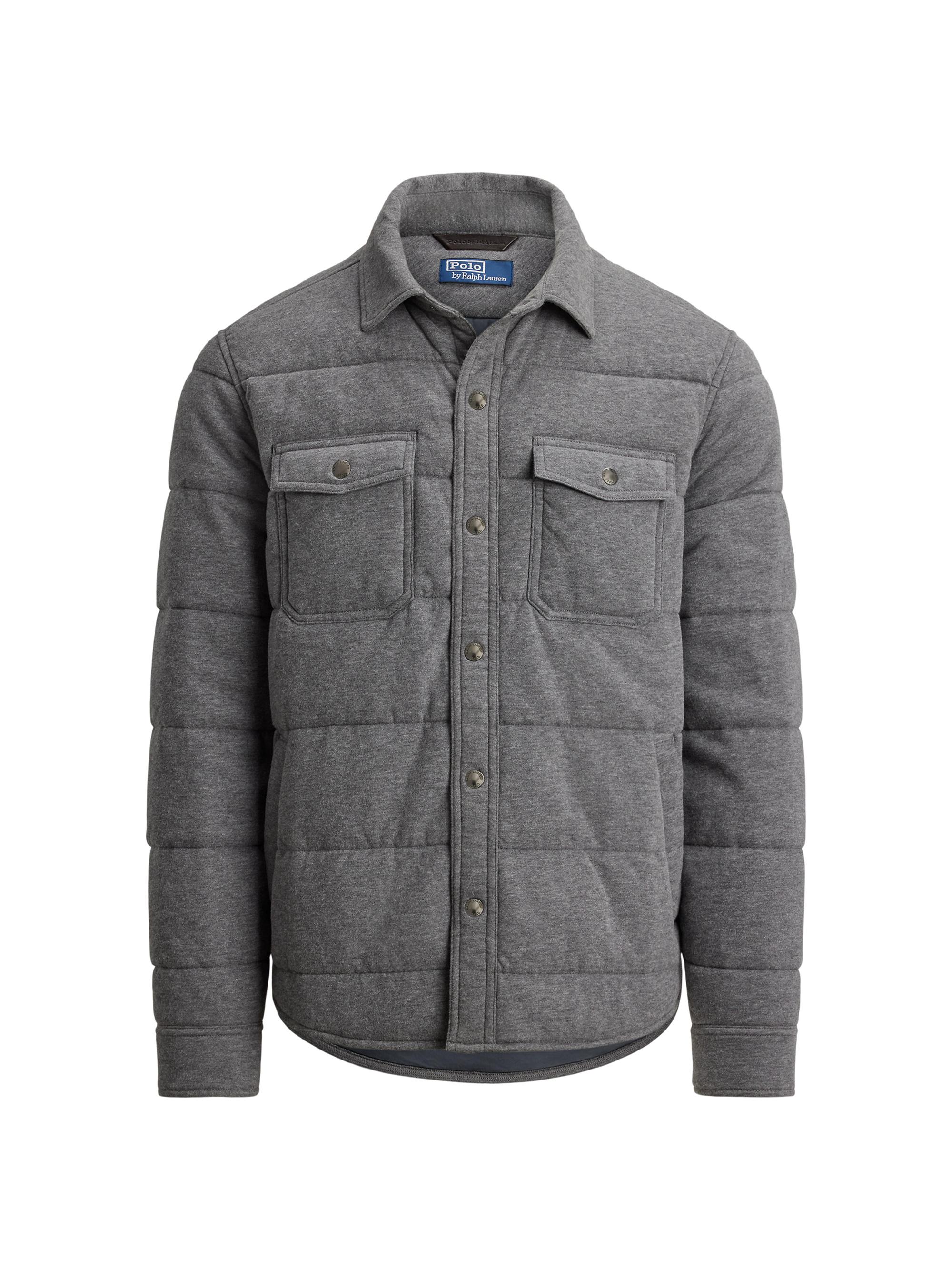 Polo Ralph Lauren Quilted Double-Knit Jersey Shirt Jacket | Saks