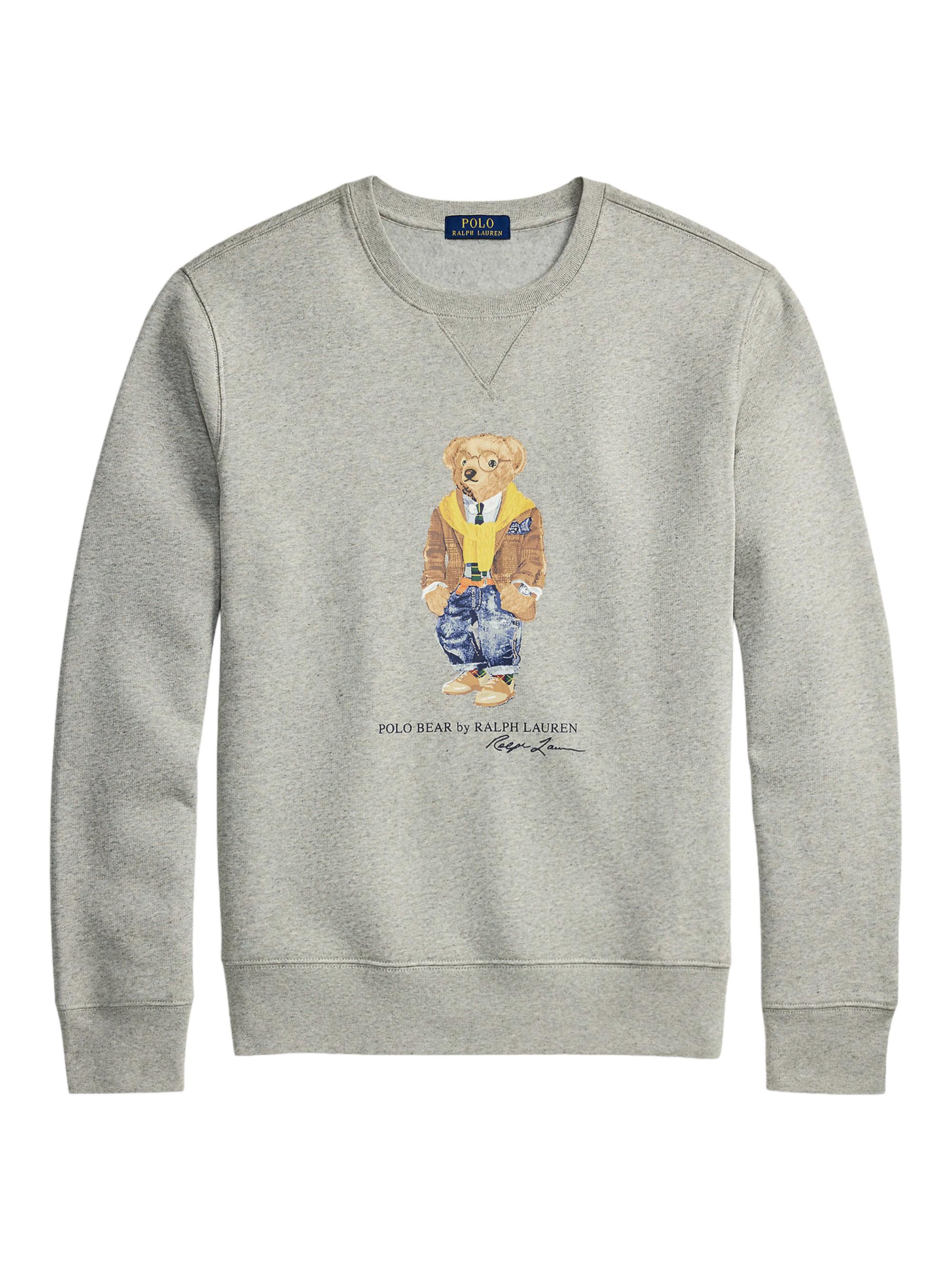 POLO BEAR by RALPH LAUREN スウェット Ralph Lauren Purple Label Black Cashmere Safari Polo Bear Sweater