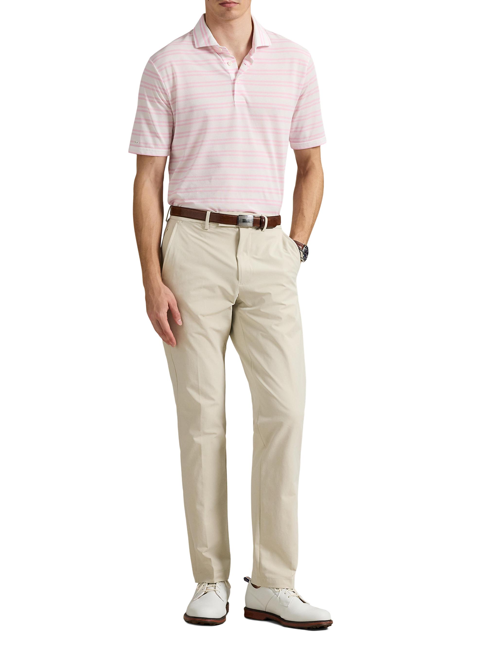 Polo Ralph Lauren Tour Pique Striped Polo Shirt | Saks Fifth Avenue