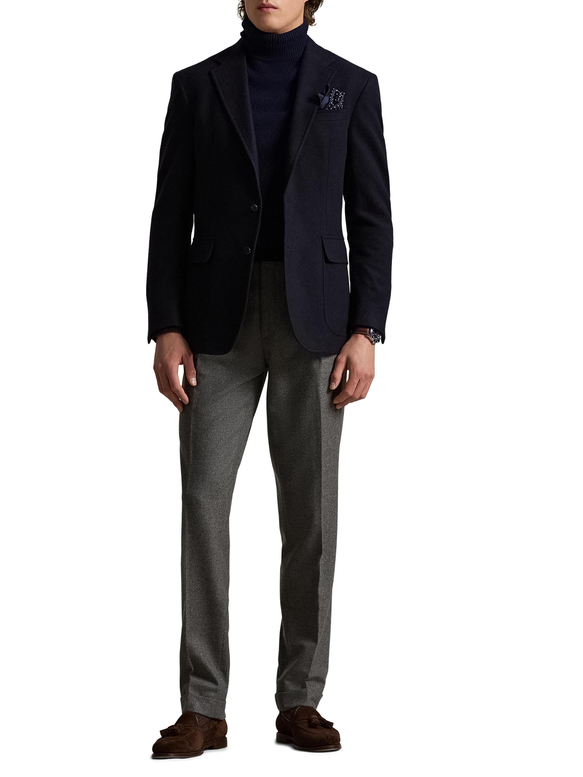 Polo Ralph Lauren Men's Cashmere Single-Breasted Blazer - Navy