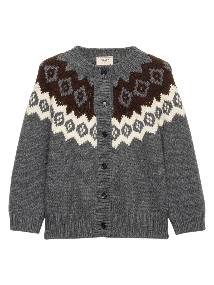Prada Wool and Cashmere Cardigan | Saks Fifth Avenue