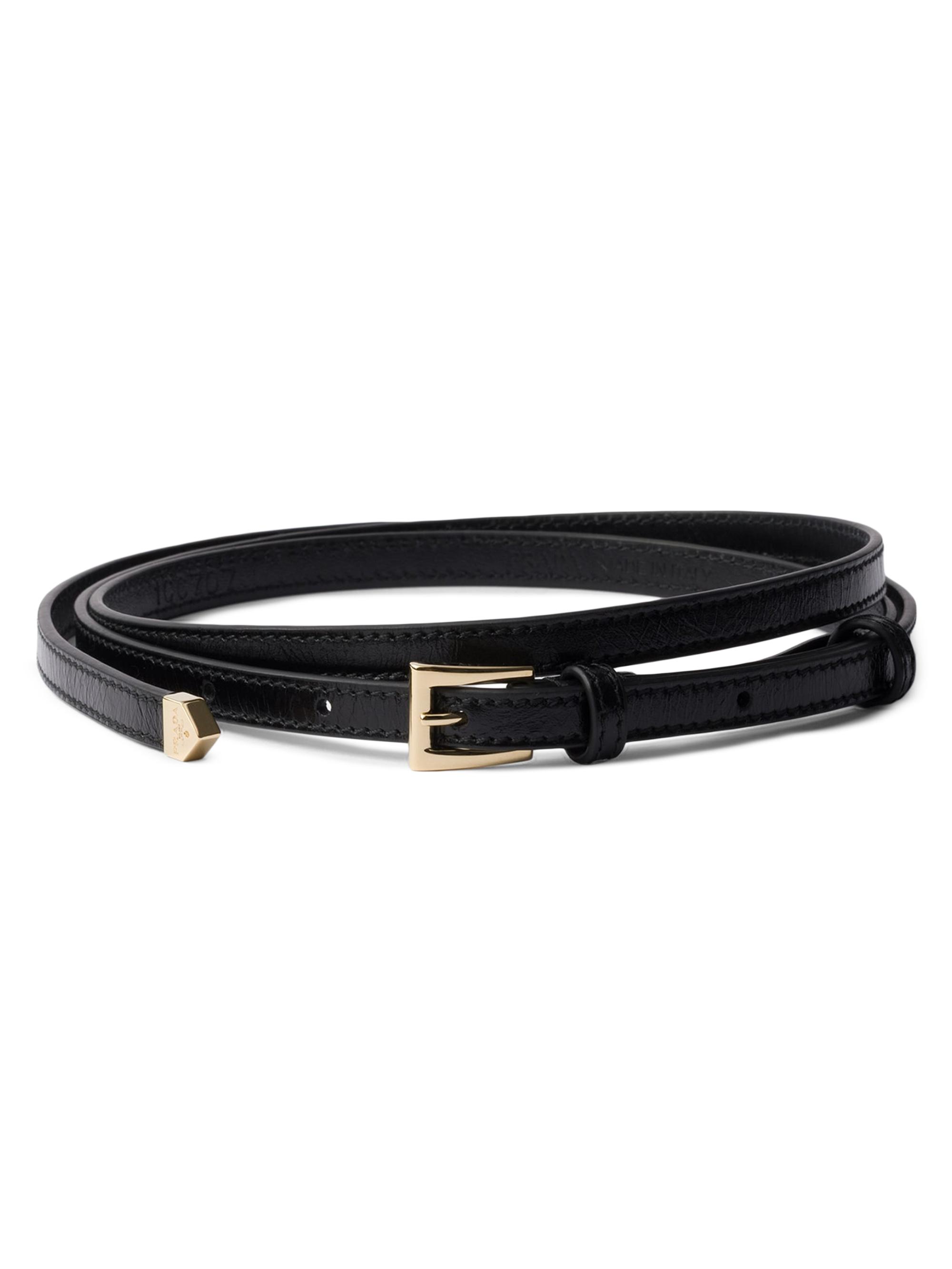 Prada Saffiano Leather Belt | Saks Fifth Avenue
