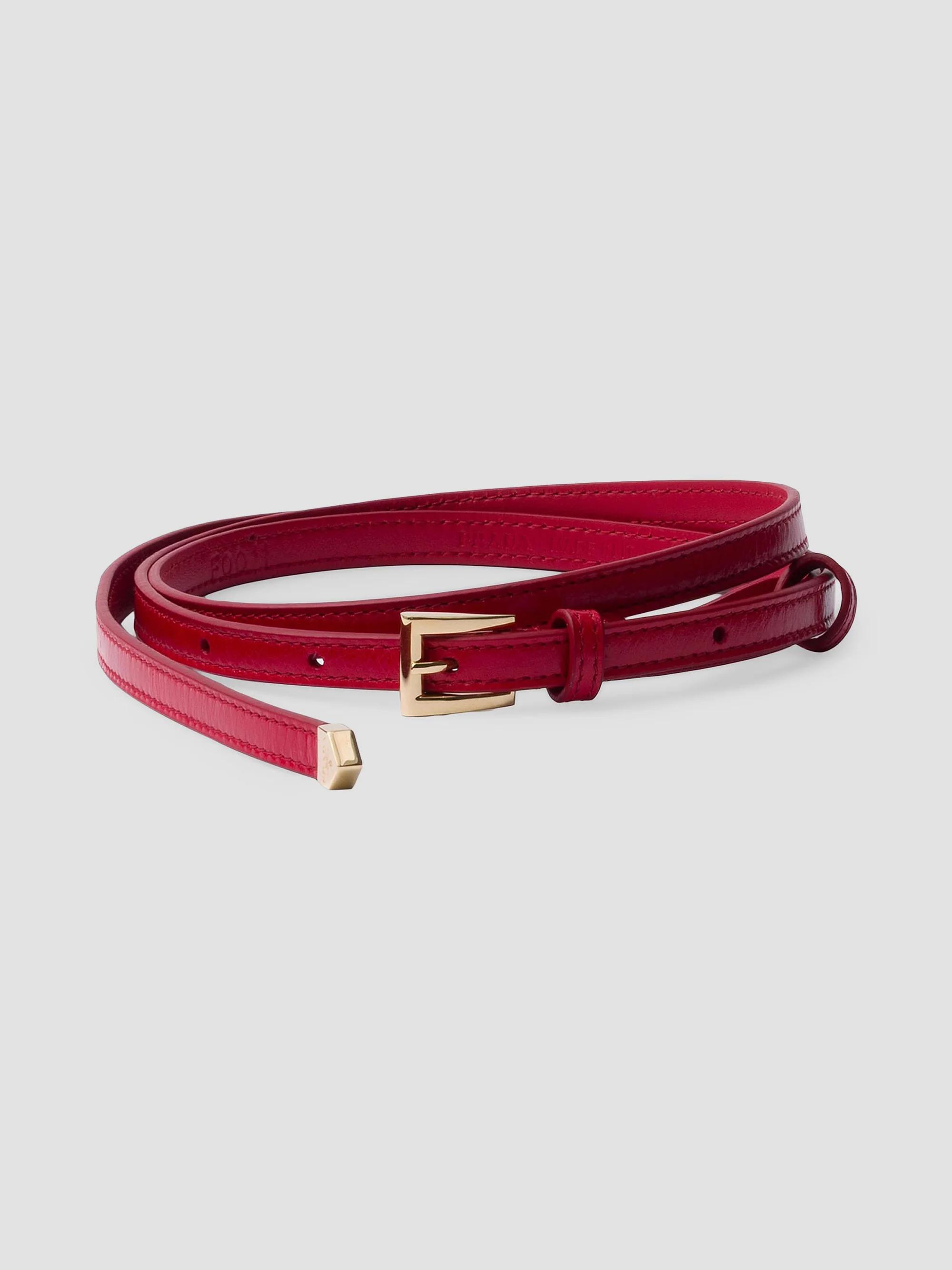 BY FAR | Moore Purple Haze Semi Patent Leather Belt By Far Moore Semi Patent Leather Belt | Saks Fifth Avenue main image 3