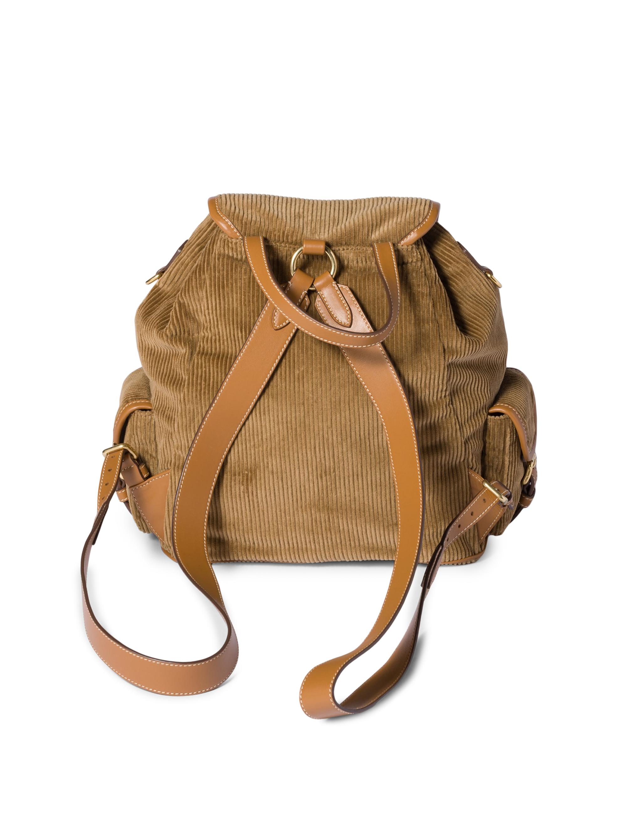 Miu Miu Corduroy Backpack | Saks Fifth Avenue