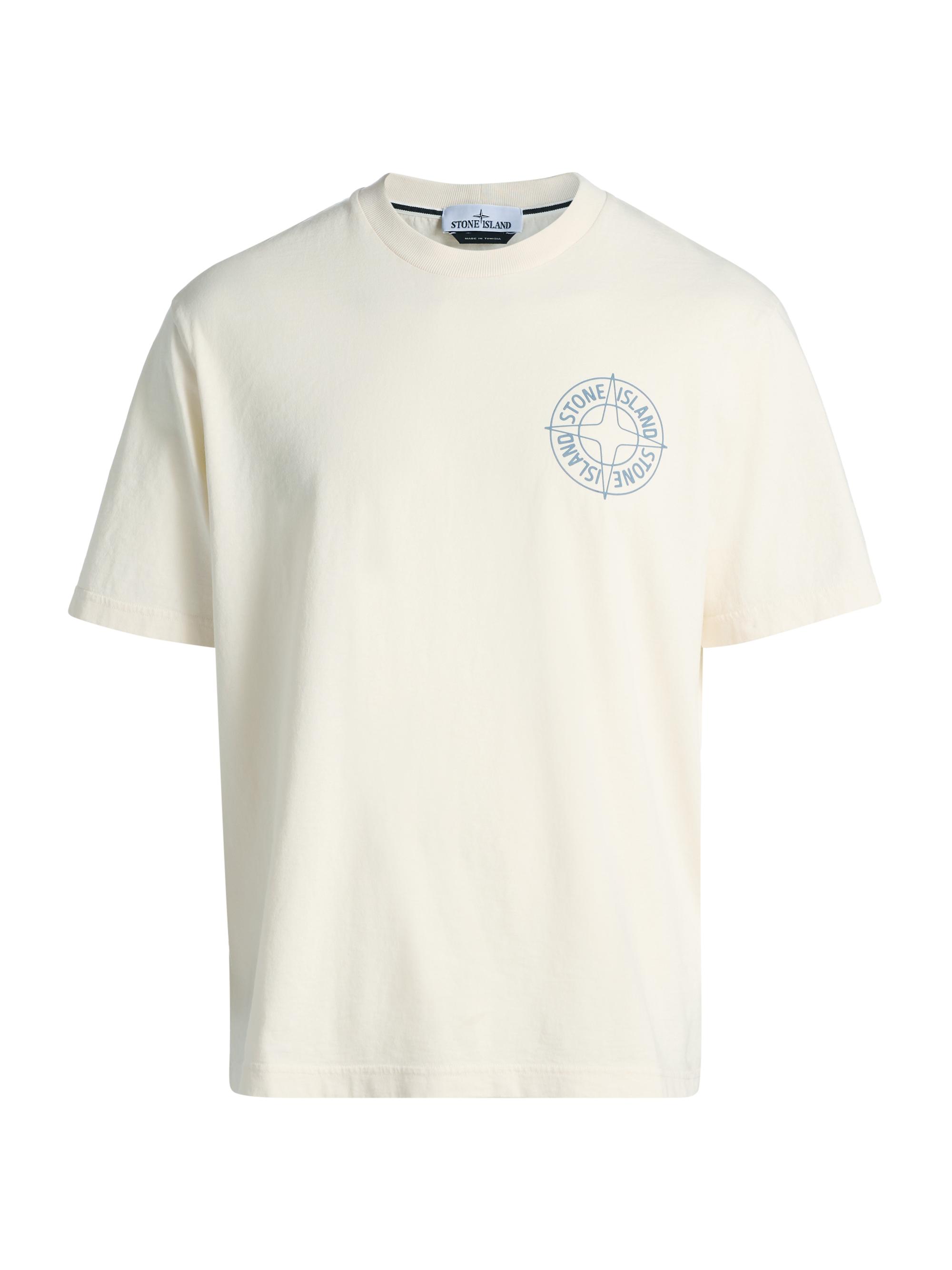 Stone Island Men's Compass Cotton Crewneck T-Shirt -