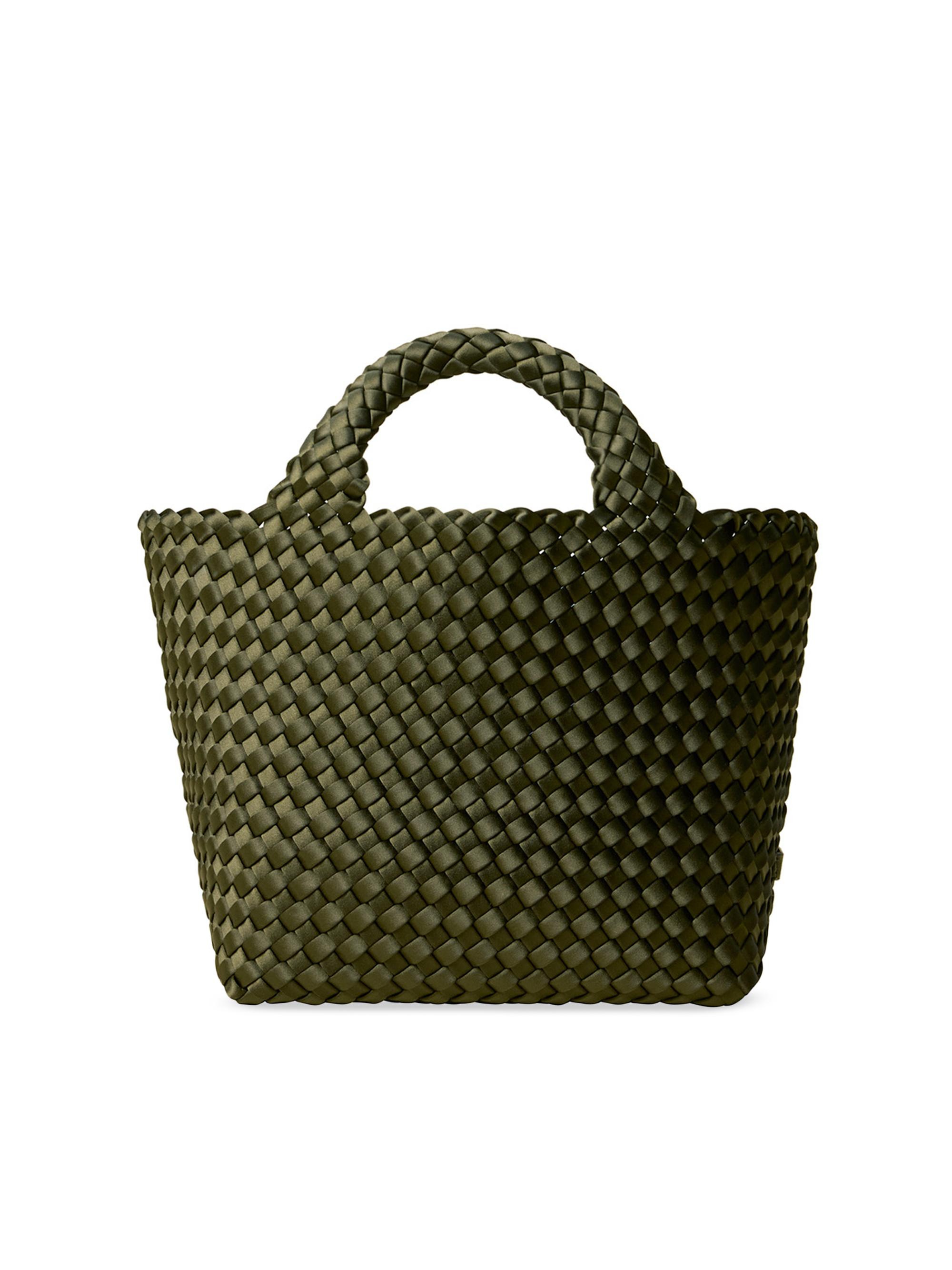 Naghedi Women's St. Barths  Satin Tote Bag - Juniper | Thumbnail 7