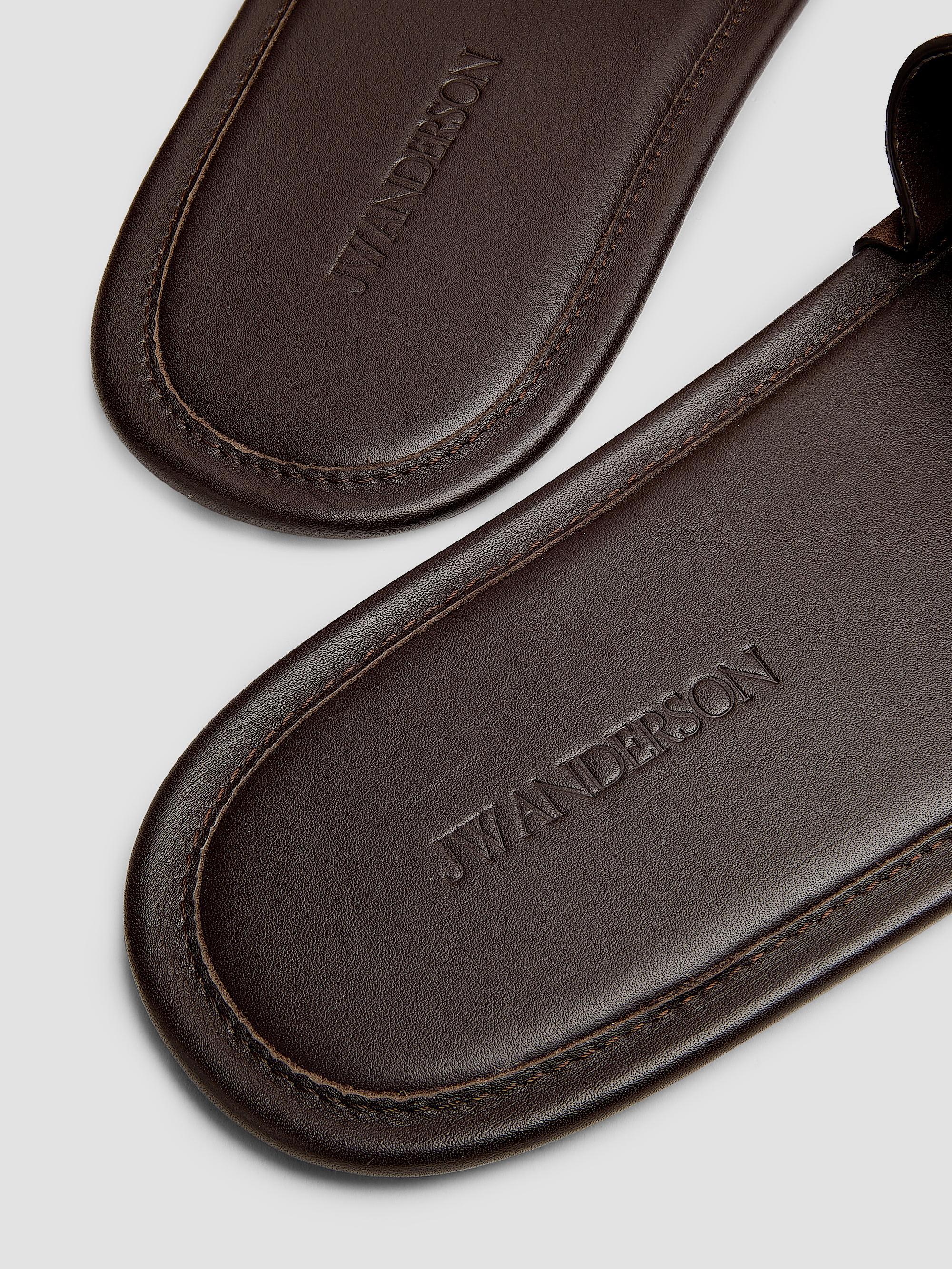 JW Anderson Penny Slot Suede Sandals | Saks Fifth Avenue