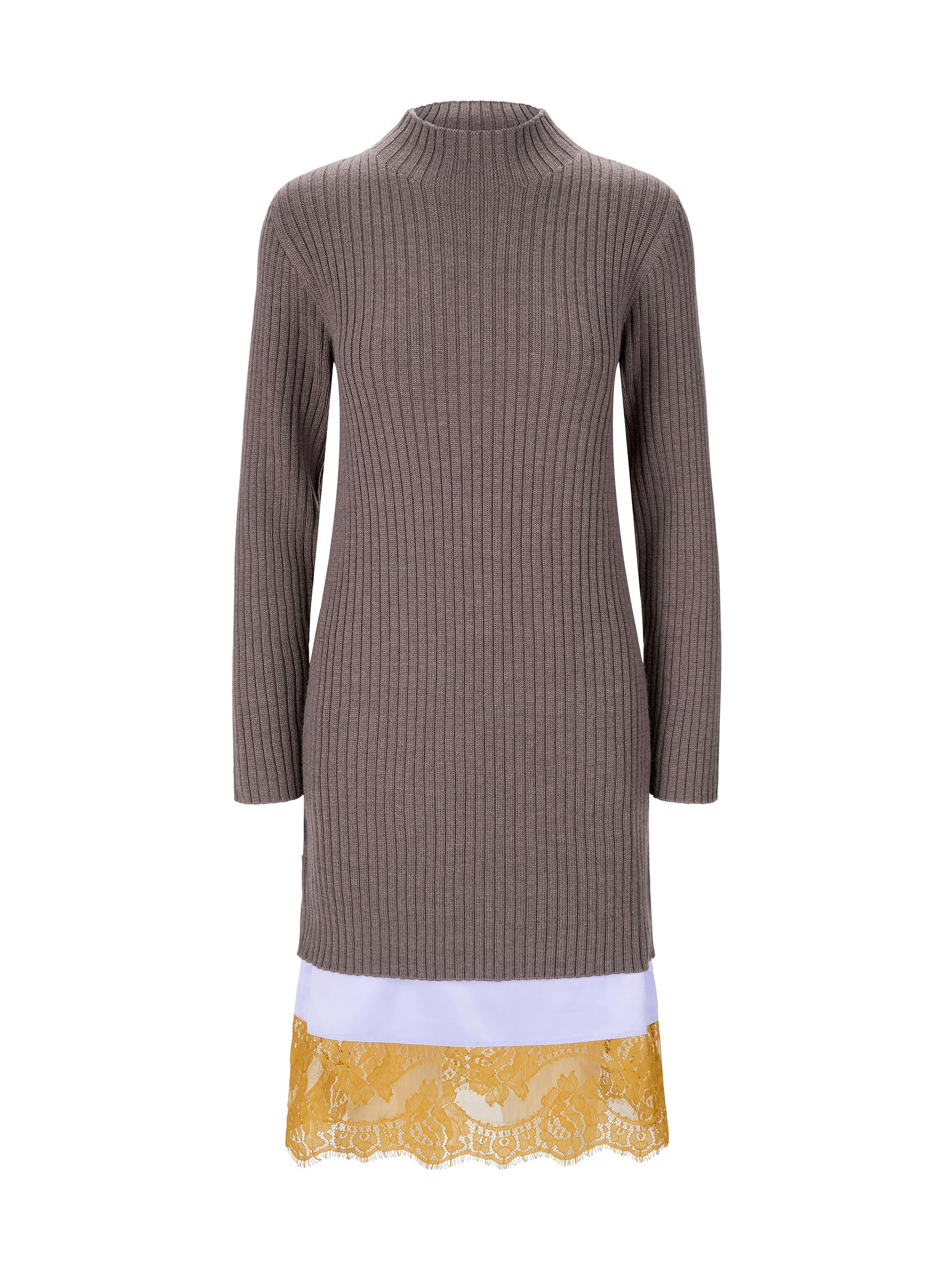 Staud Women's Willow Layered Sweaterdress - Truffle