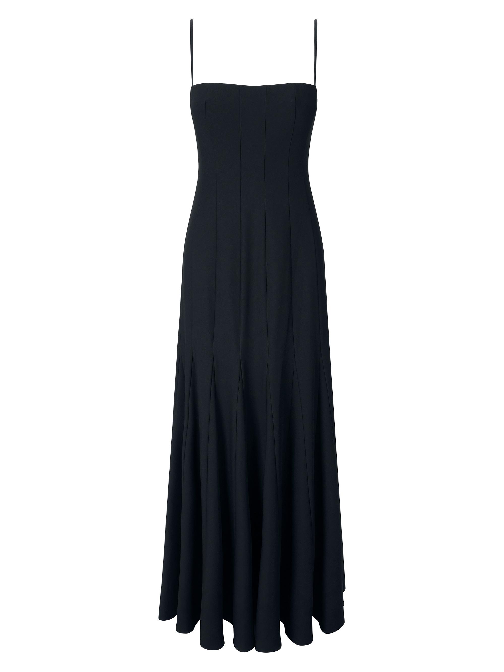 Staud Women's Rila Panelled Maxi Dress - Black