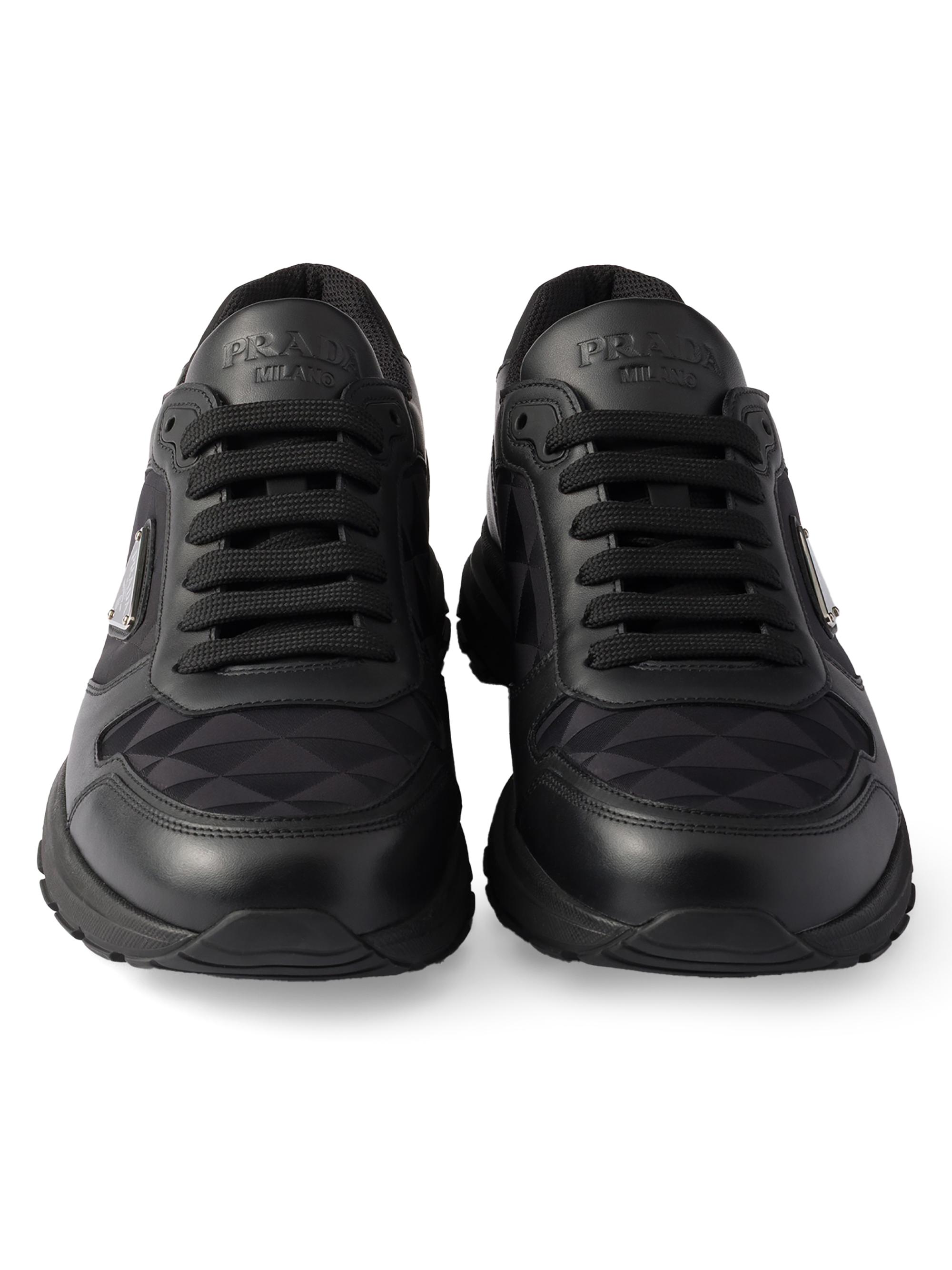Prada Prax 2.0 Re-Nylon and Leather Sneakers | Saks Fifth Avenue