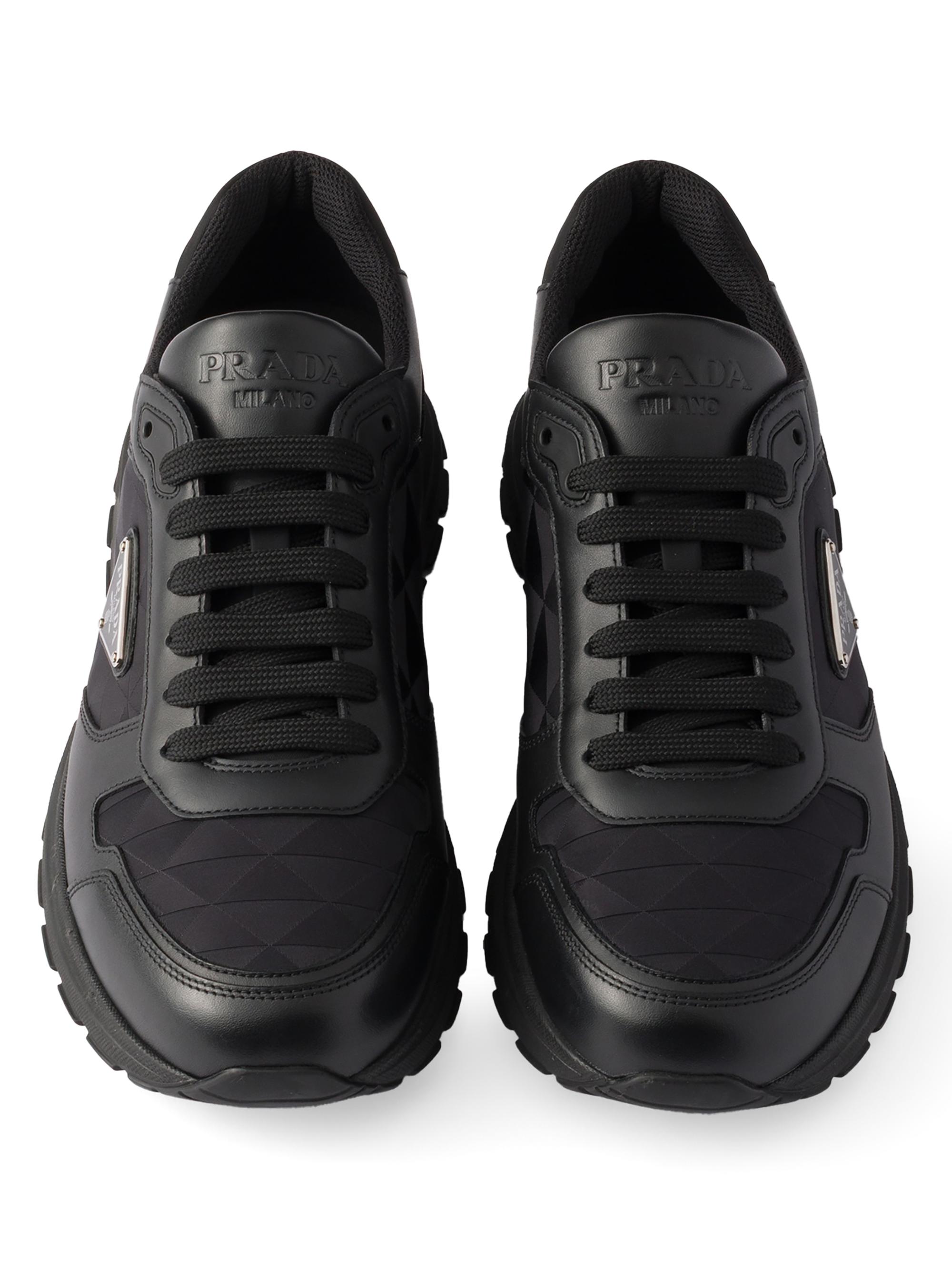 Prada Prax 2.0 Re-Nylon and Leather Sneakers | Saks Fifth Avenue
