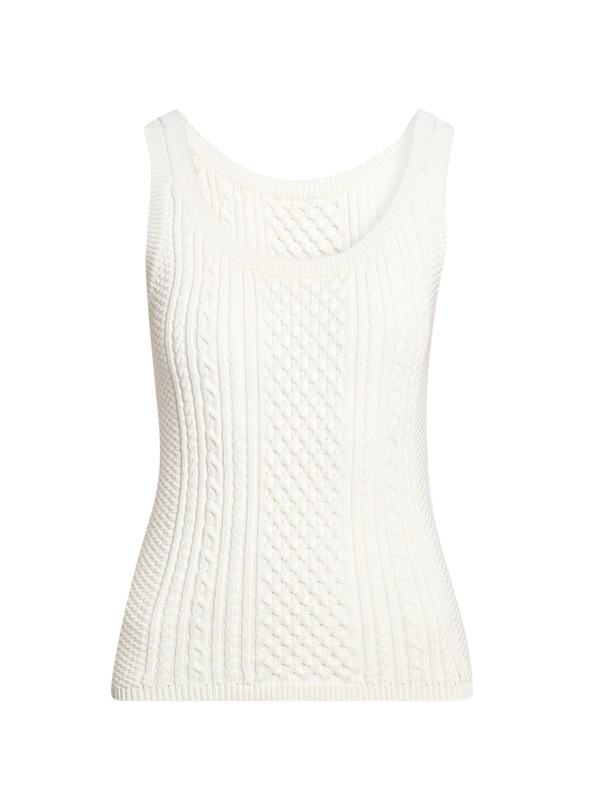 JW Anderson Women's Cable-Knit Tank -