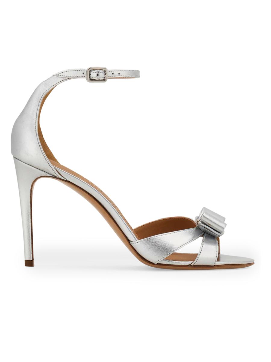 FERRAGAMO Vara Bow 90MM Sandals | Saks Fifth Avenue