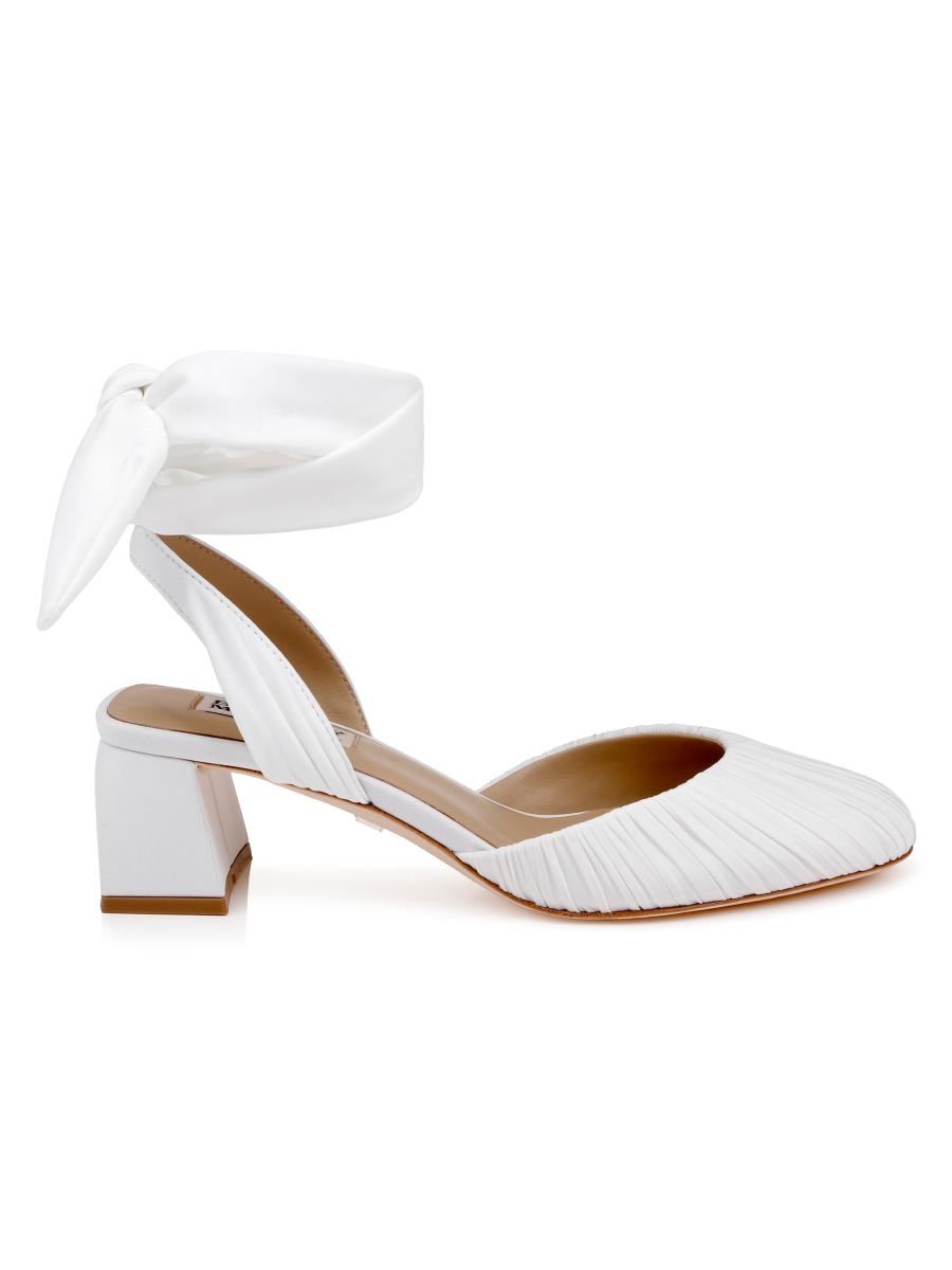 Badgley Mischka Ofelia Ankle Tie Pump In Multi